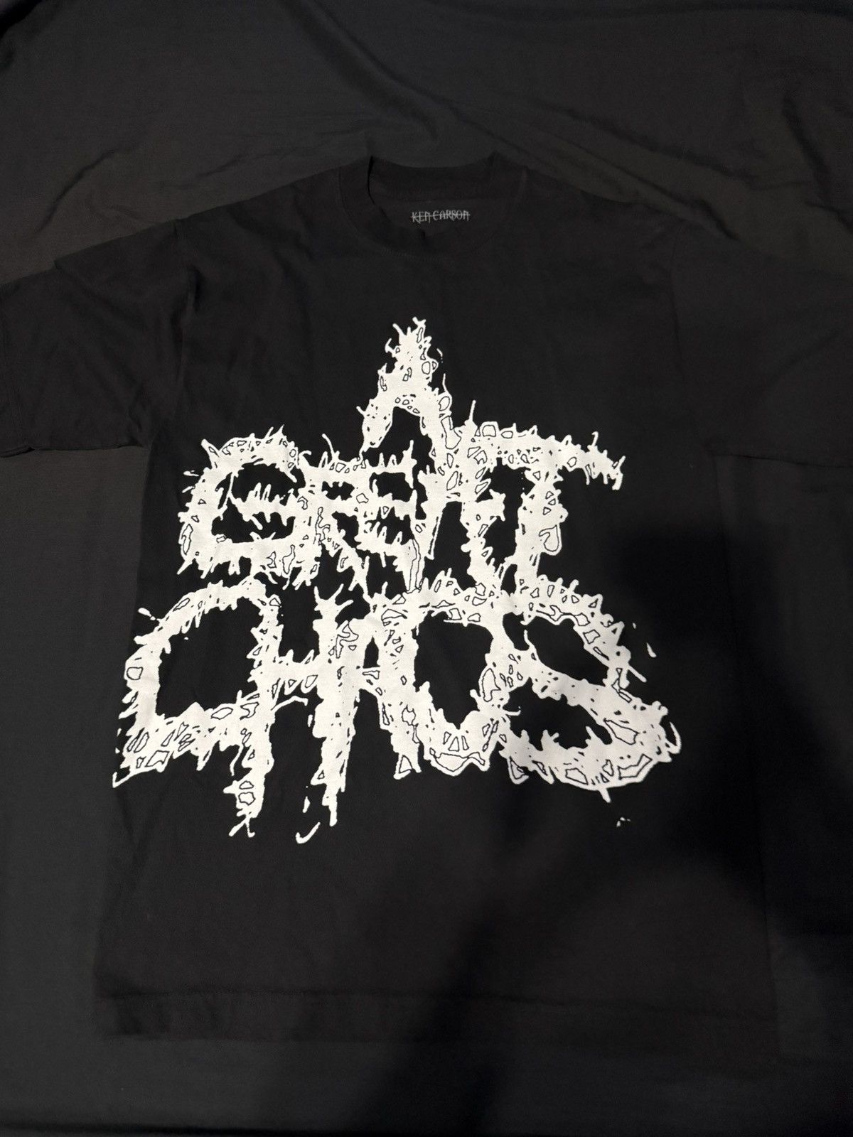 Ken Carson ken carson a great chaos shirt merch Size US S / EU 44-46 / 1 - 1 Thumbnail