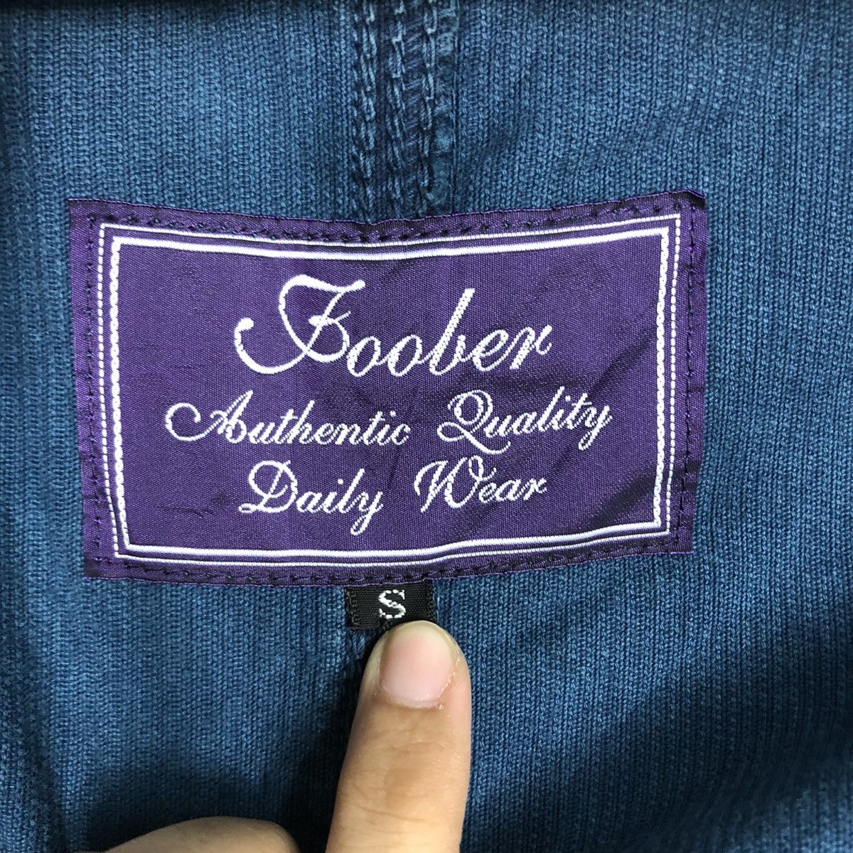 Japanese Brand 📌Rich Blue Indigo Chore Work Jacket Poober Issey Miyake Size US S / EU 44-46 / 1 - 18 Thumbnail