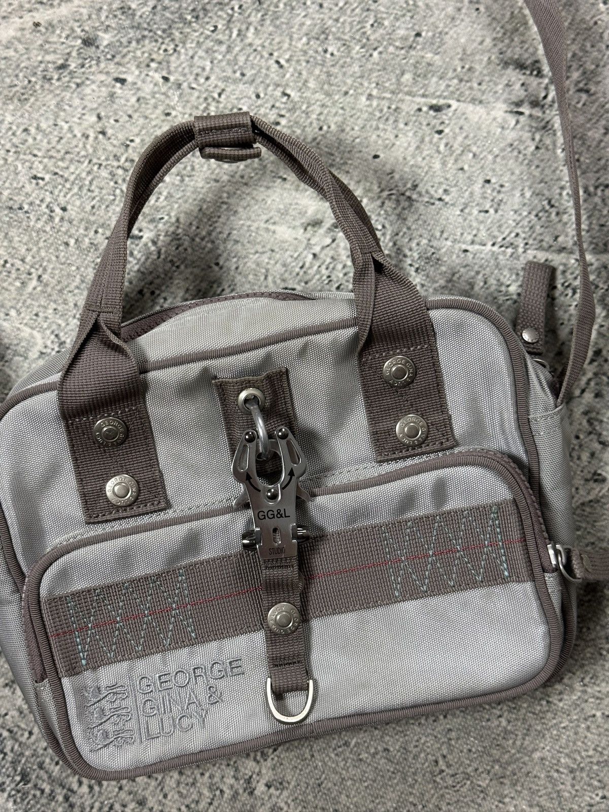 George Gina & Lucy George Gina & Lucy bag Hansel Loves You Y2K grey GGL Size ONE SIZE - 2 Thumbnail