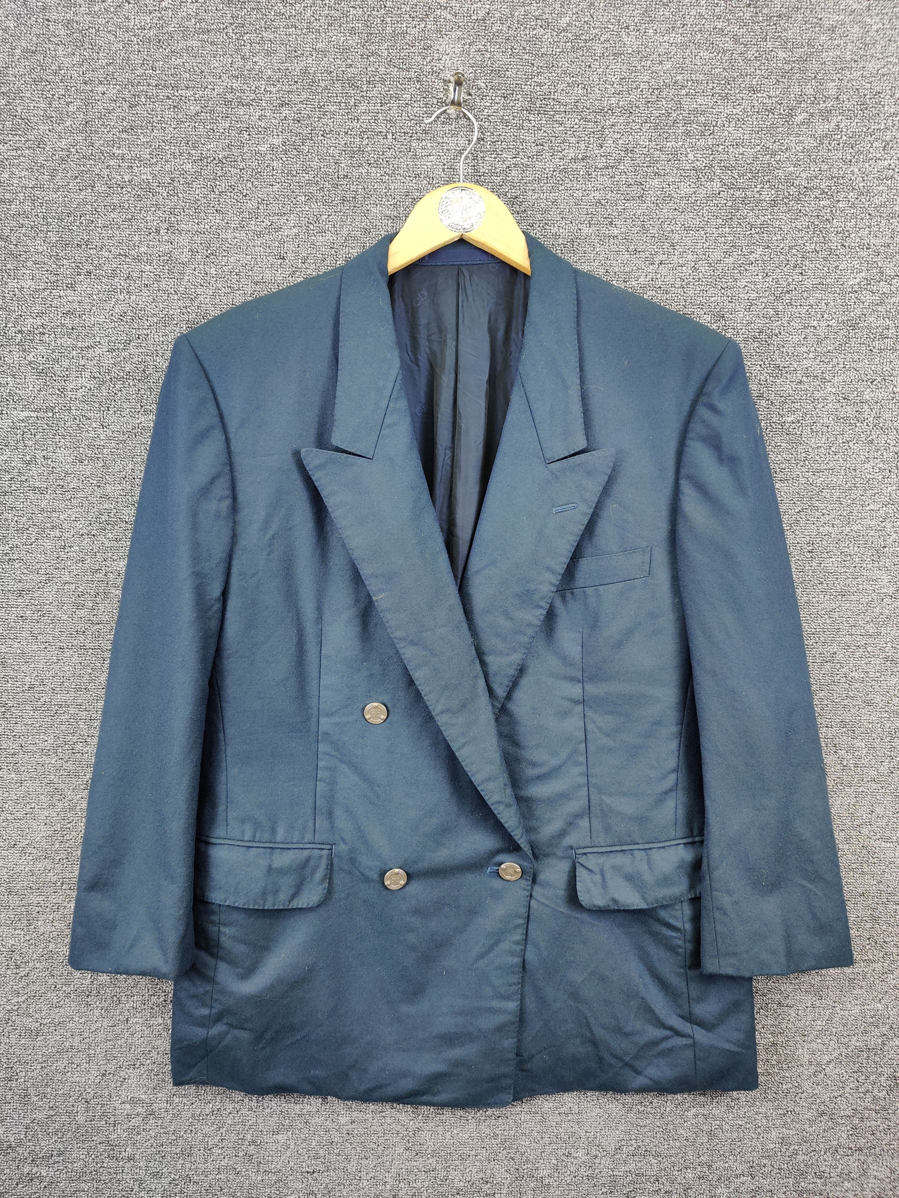 Christian Dior Monsieur Vintage Christian Dior Monsieur Wool Single Breasted Blazer Size US M / EU 48-50 / 2 - 1 Thumbnail