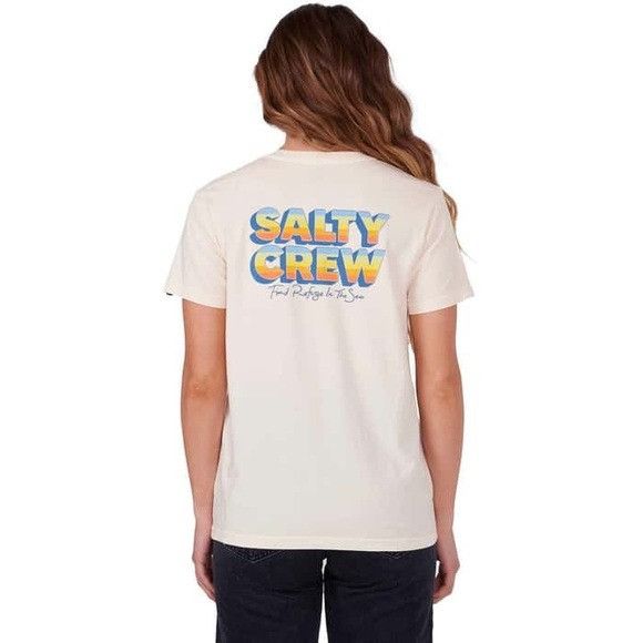 Designer New Salty Crew Women's Summertime Boyfriend Short Sleeve XS Size XS / US 0-2 / IT 36-38 - 1 Thumbnail
