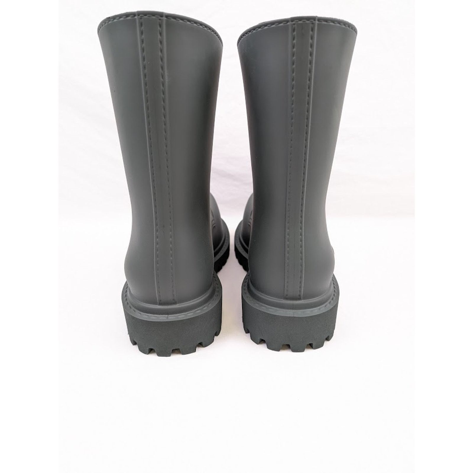 Balenciaga o1rshd1 Q:2 / Full Steroid Boots in Dark Khaki Size US 11 / EU 44 - 19 Thumbnail