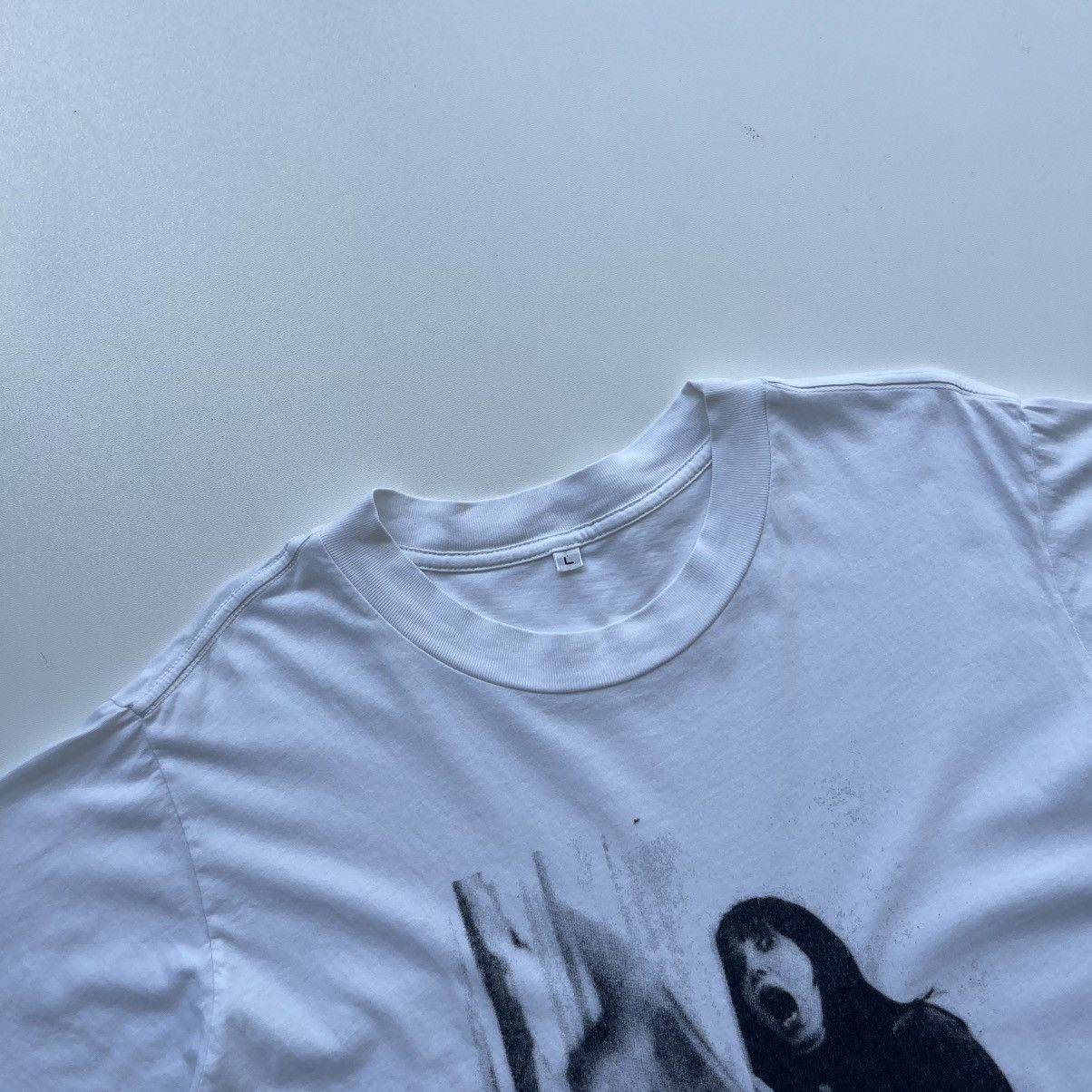 Vintage The Shinning Wendy Printed Vintage T-Shirt White Size US L / EU 52-54 / 3 - 2 Thumbnail