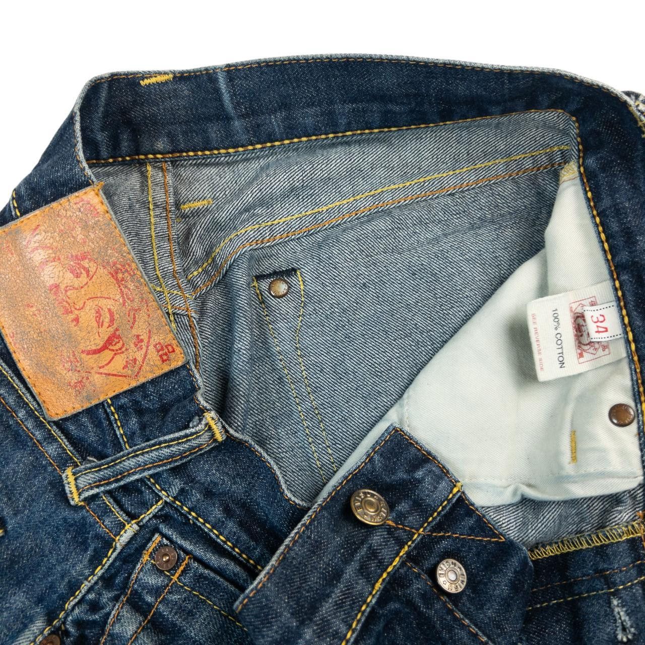 Evisu Vintage Evisu Double Gull Japanese Denim Jeans Size W35 Size US 35 - 5 Thumbnail