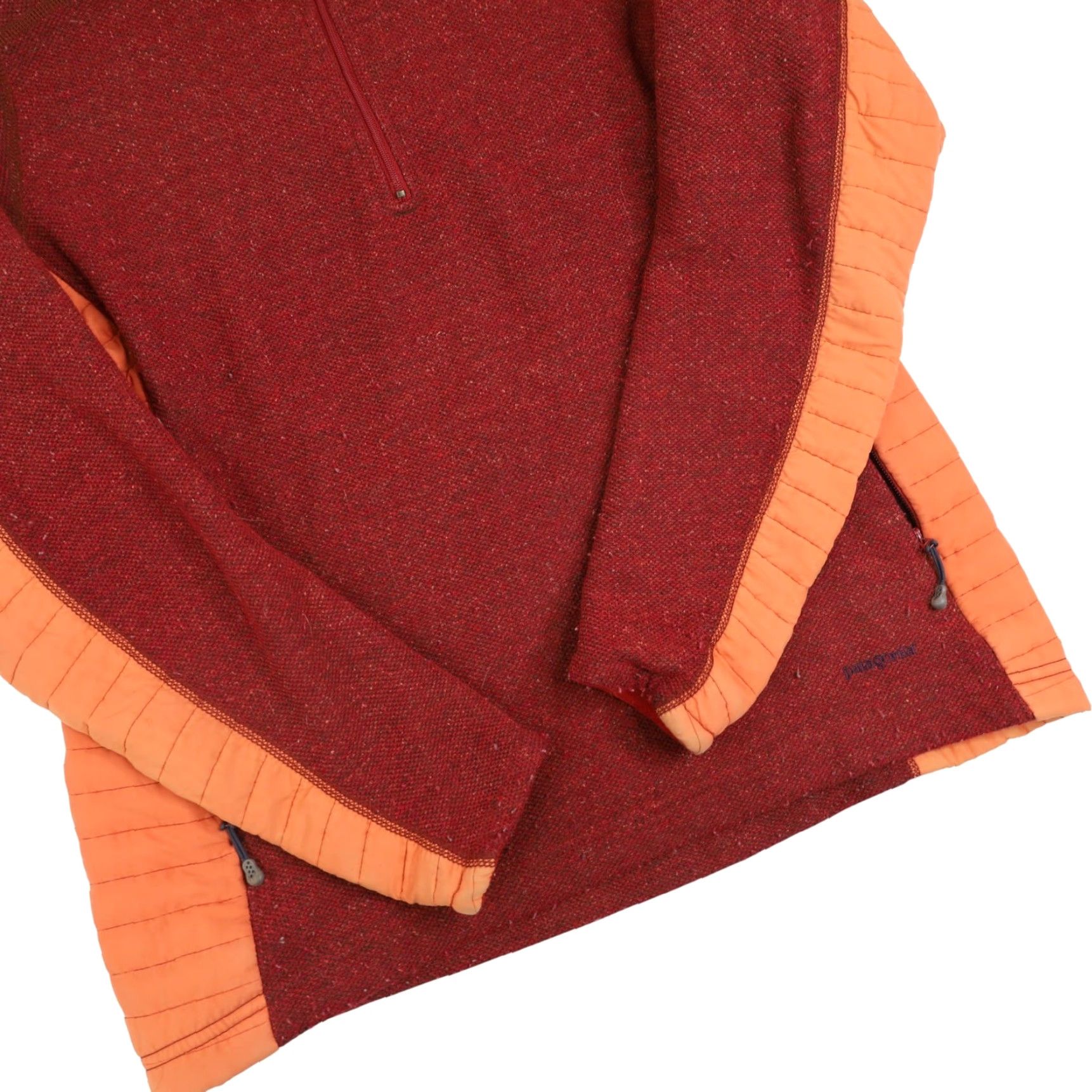 Patagonia VINTAGE Patagonia Dervish Womens Medium Sweater Orange Womens Medium Pullover 8/10 Size M / US 6-8 / IT 42-44 - 3 Thumbnail