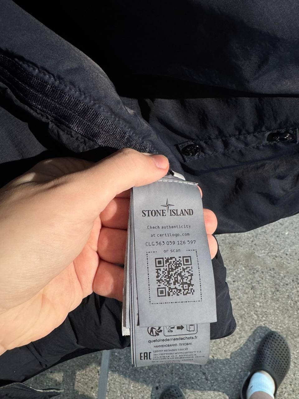 Stone Island Stone Island Seamless Tunnel Nylon Down-TC Size US XL / EU 56 / 4 - 7 Thumbnail