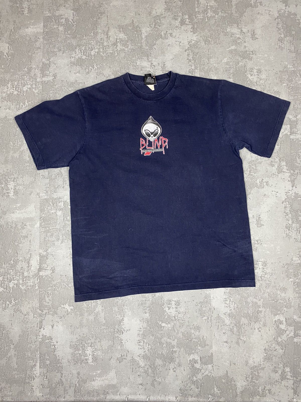 Blind Skateboards 1990s Blind Skateboards Tee - BMX Backprint Size US L / EU 52-54 / 3 - 2 Thumbnail