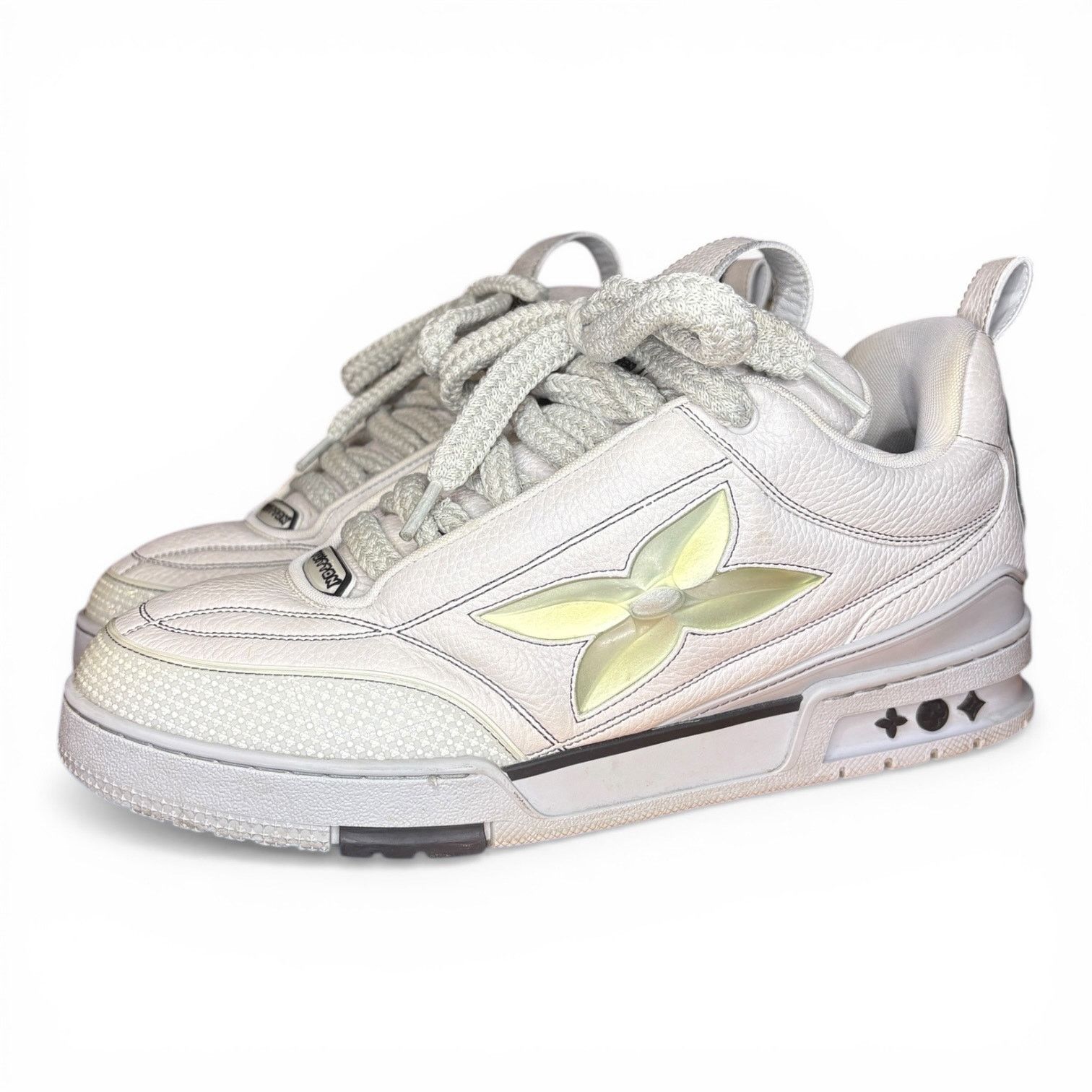 Louis Vuitton Louis Vuitton LV Skate Sneakers Grey | Size 10LV Size US 12 / EU 45 - 4 Thumbnail