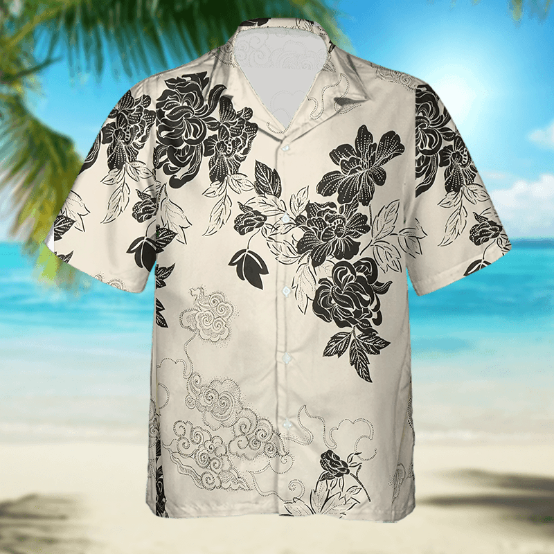 The Unbranded Brand Floral Print Cotton Shirt | Timeless Print Size US S / EU 44-46 / 1 - 3 Thumbnail