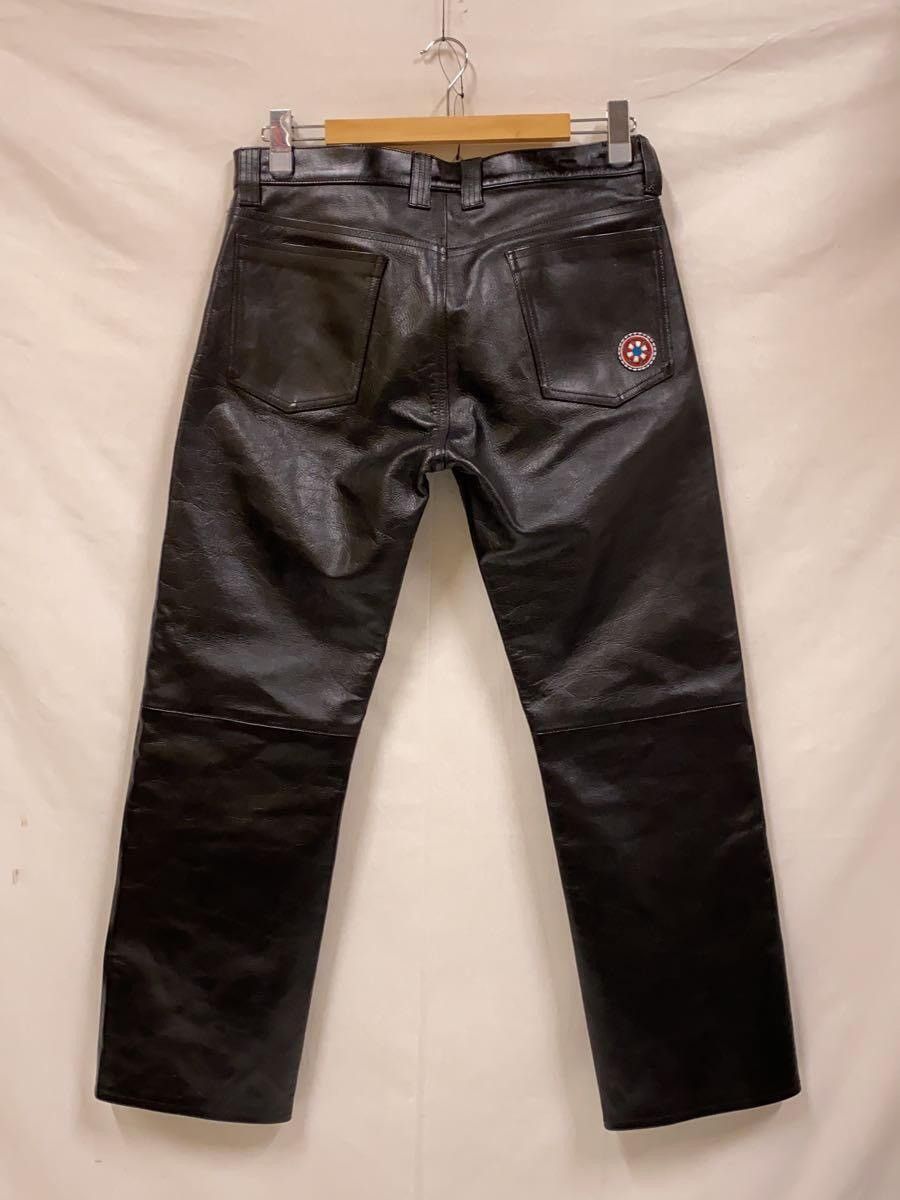 Blackmeans AW14 Blackmeans Patchwork Leather Runway Stitch Pants