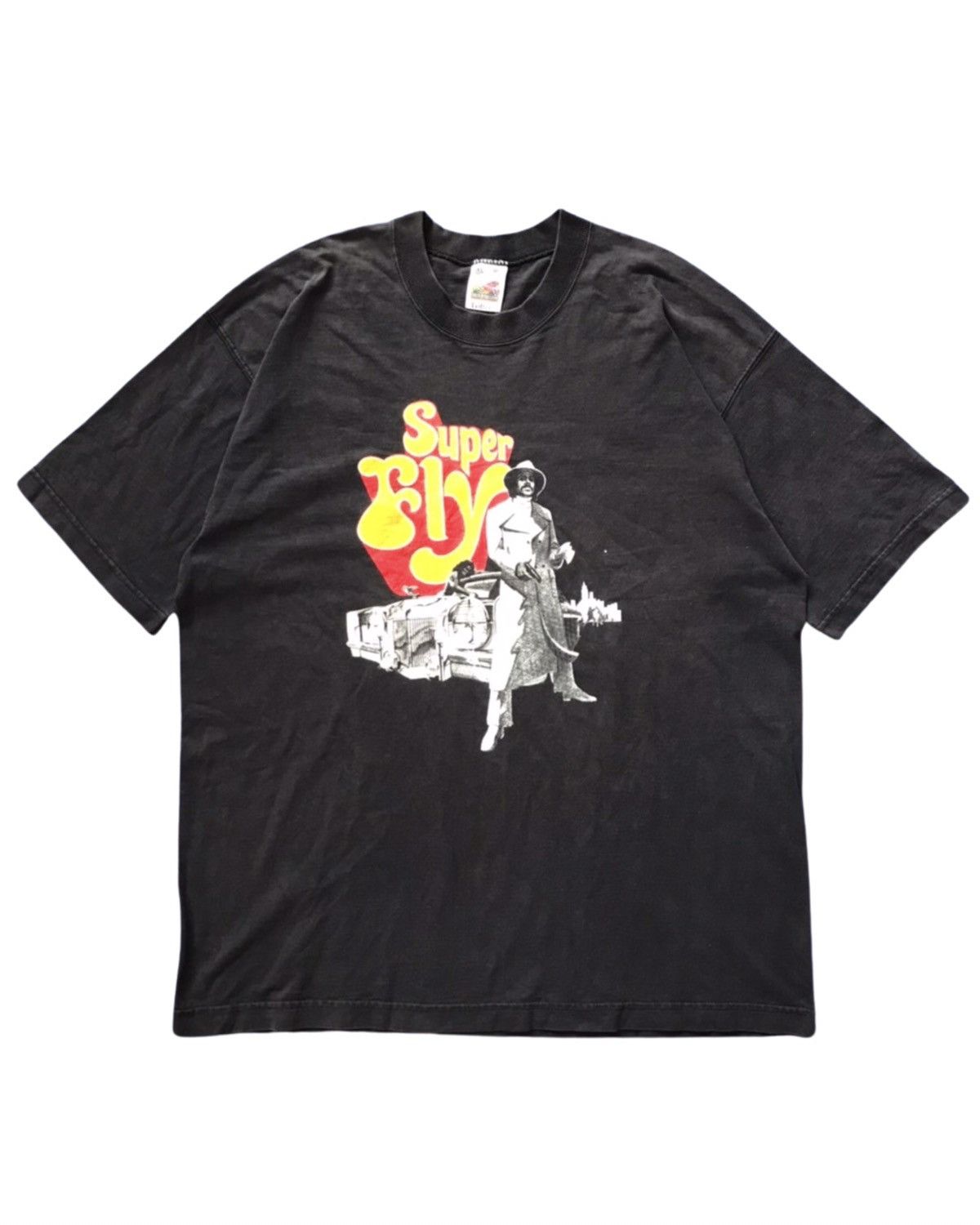 Vintage Vintage Super Fly Movie T-shirt Size US XL / EU 56 / 4 - 1 Thumbnail