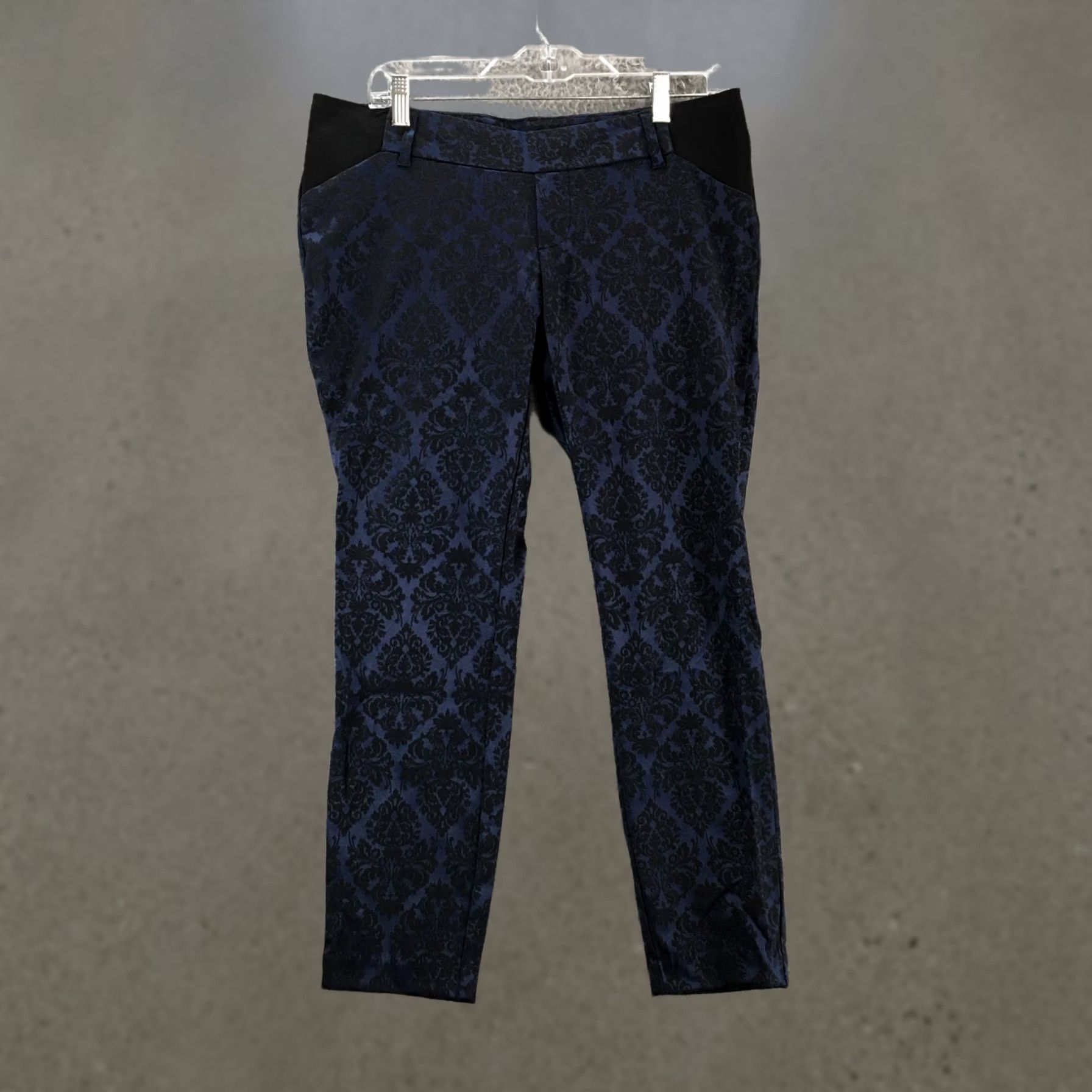 Old Navy Old Navy Pixie Maternity Ankle Skinny Pants Womens 4 Blue Low Rise Flat Front Size 27" / US 4 / IT 40 - 1 Thumbnail