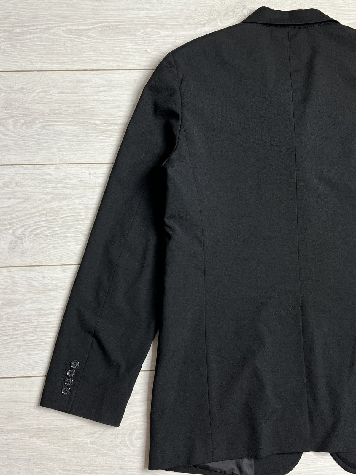 Dolce & Gabbana Archival Dolce & Gabbana & Line Black Blazer IT 52 Size 52R - 10 Thumbnail