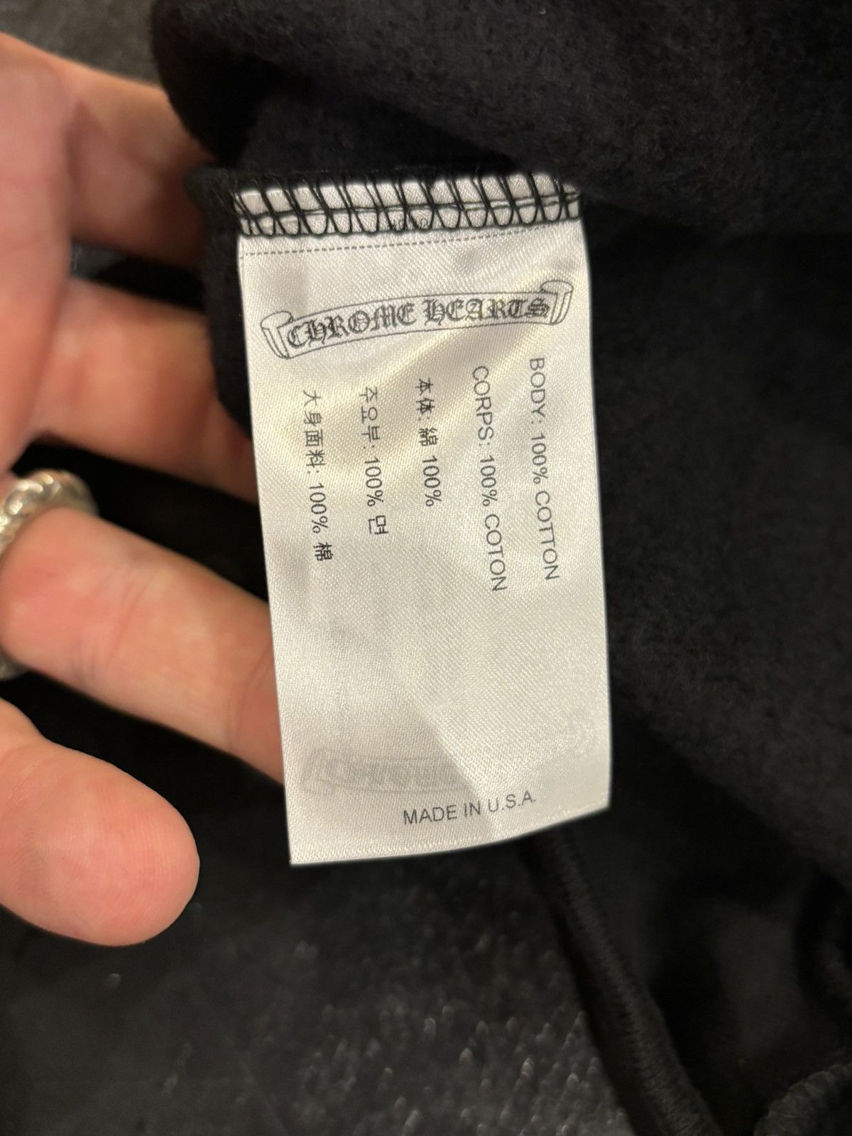 Chrome Hearts Chrome Hearts Scroll Hoodie Size US L / EU 52-54 / 3 - 4 Thumbnail