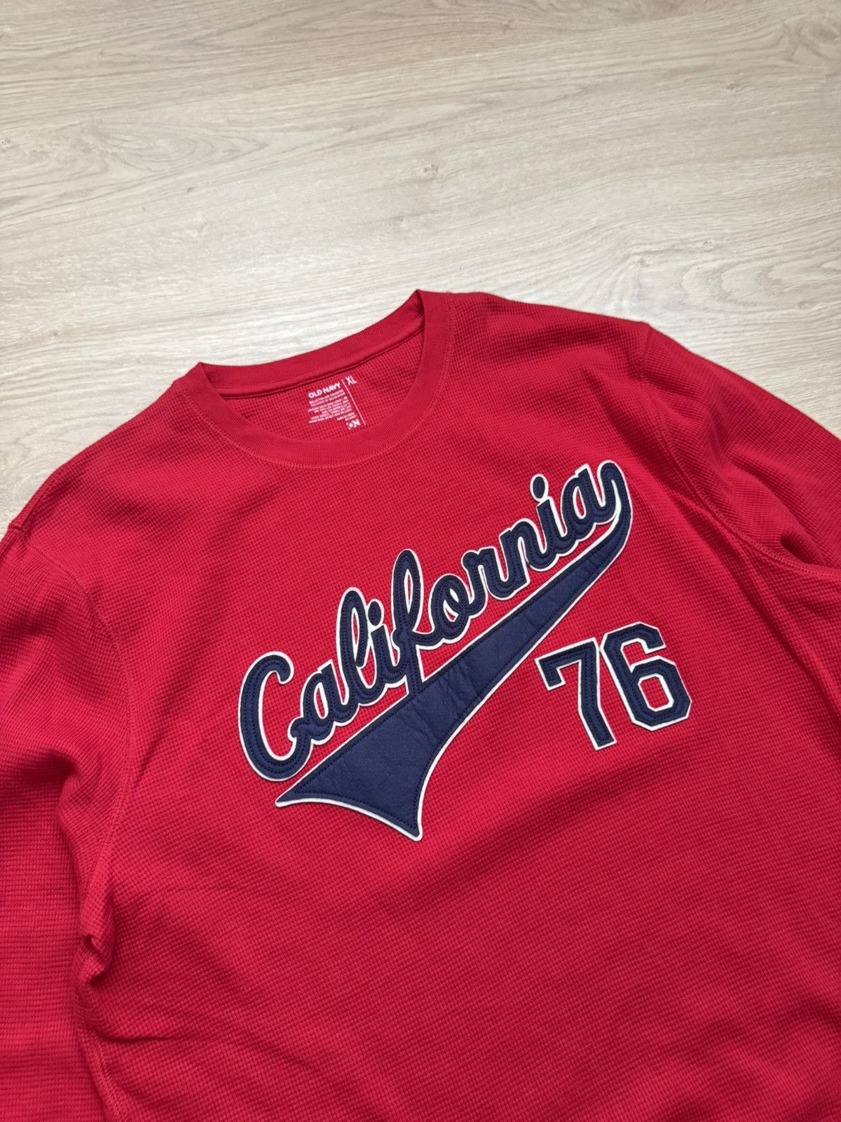 Old Navy Vintage 00’s 2009 Old Navy ‘76 Waffle Long Sleeve Size US XL / EU 56 / 4 - 2 Thumbnail