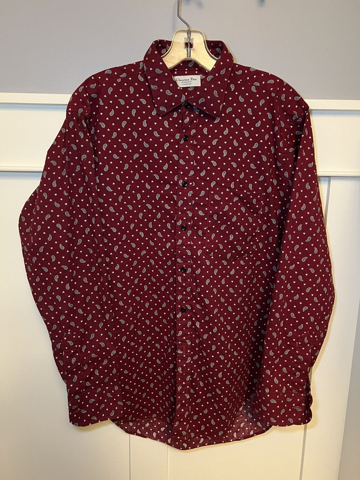 Christian Dior Monsieur Vintage Christian Dior Monsieur paisley button up longsleeve Size US L / EU 52-54 / 3 - 1 Thumbnail
