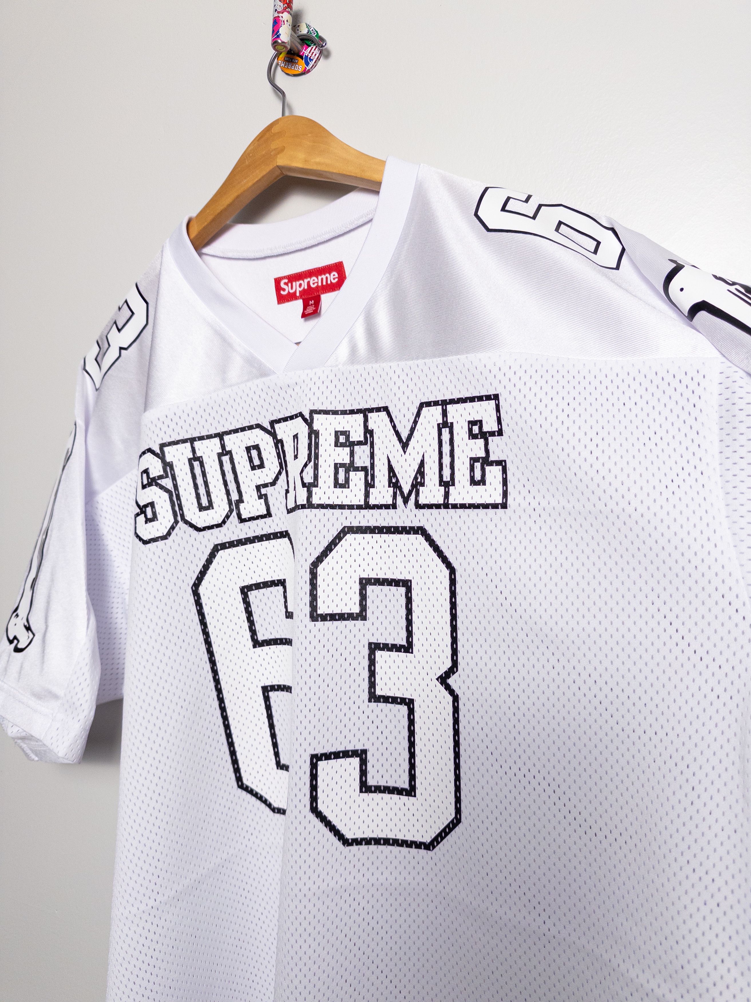 Supreme BONES FOOTBALL JERSEY Size US M / EU 48-50 / 2 - 4 Thumbnail