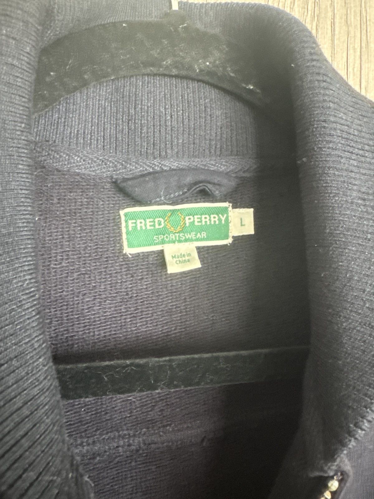 Fred Perry Vintage Fred Perry Warm Up Bomber Sweater Jacket Size US L / EU 52-54 / 3 - 3 Thumbnail
