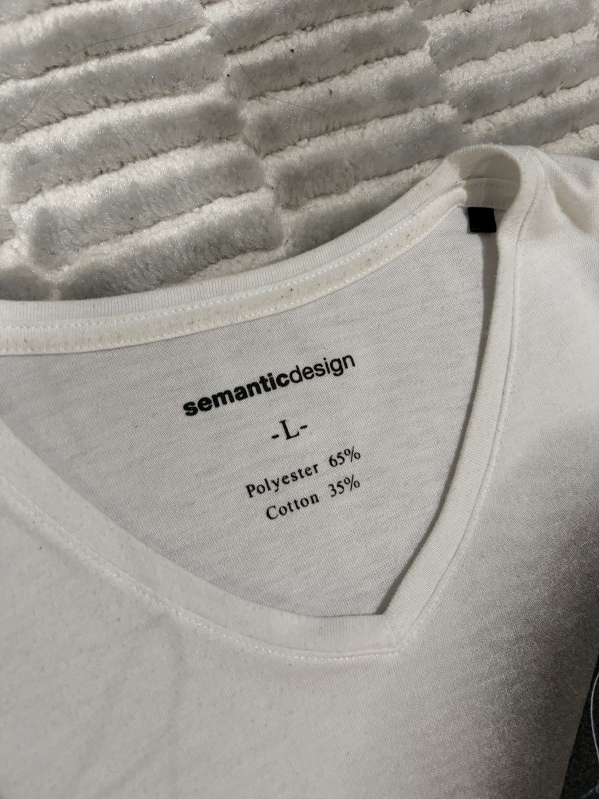 semanticdesign Rare Semantic design long sleeve shirt guitar poem Size US L / EU 52-54 / 3 - 4 Thumbnail