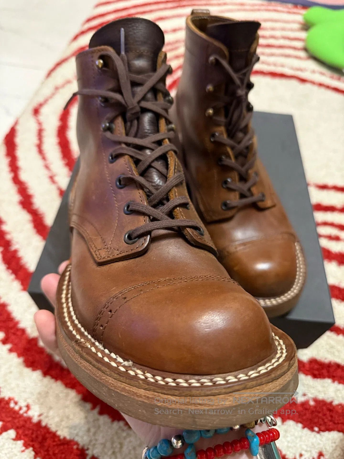 Rolling Dub Trio Rolling Dub Trio BF01 Horsebutt Brown. Size US 7 / EU 40 - 5 Thumbnail