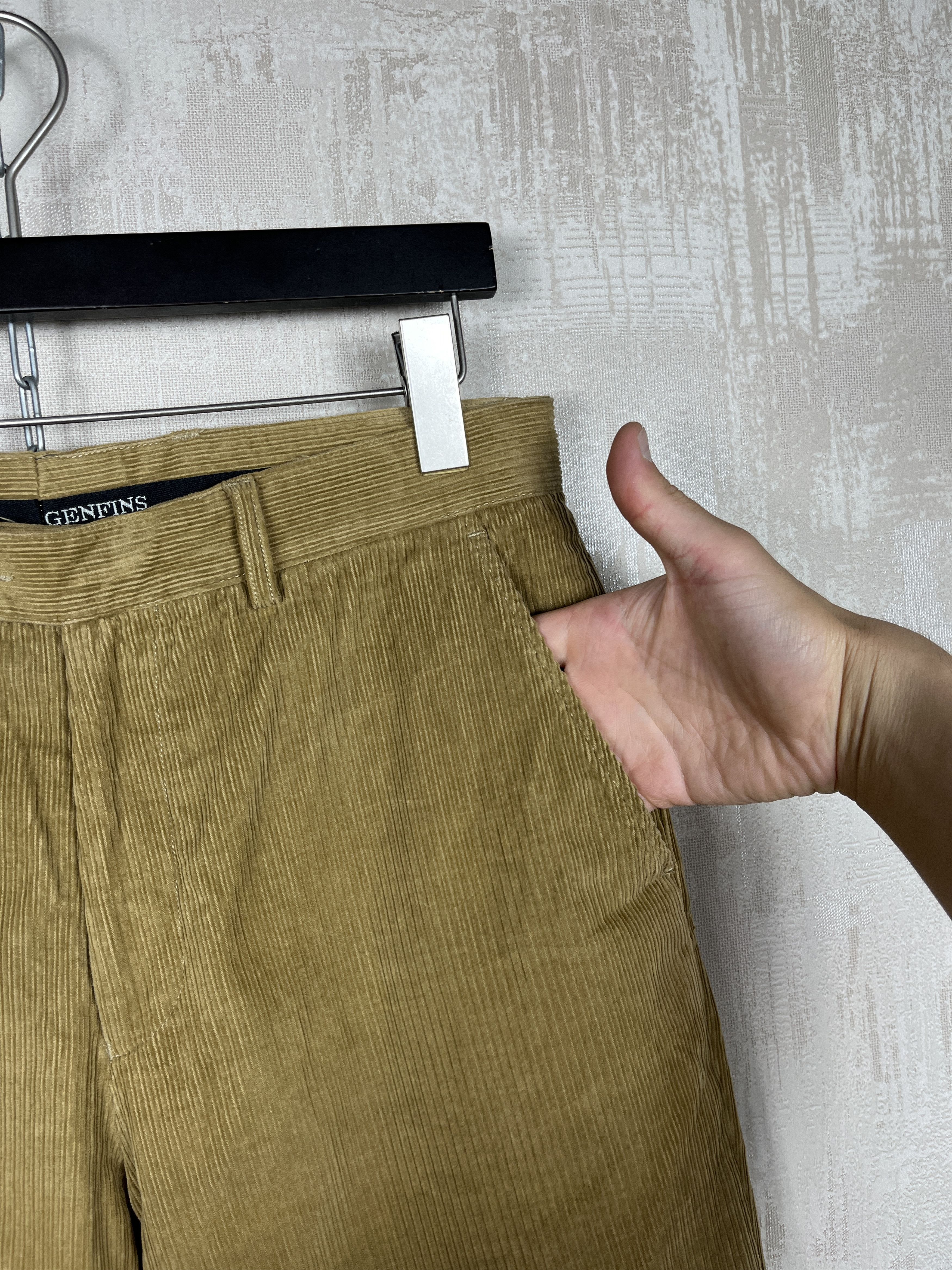 Vintage Genfins Vintage Corduroy Chino Pants Size US 32 / EU 48 - 10 Thumbnail