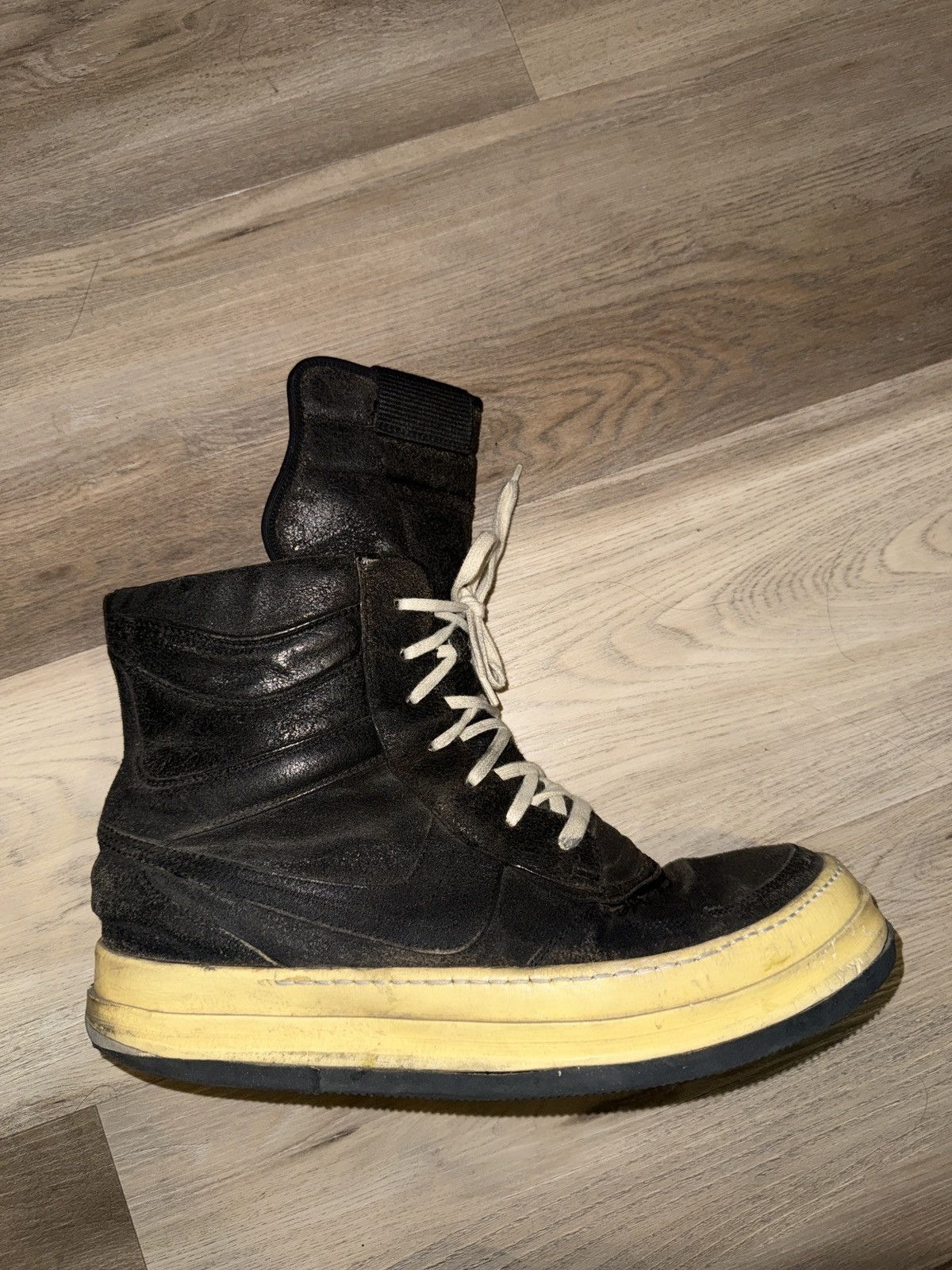 Rick Owens Rick Owens 2006 OG Blistered Dunks Size US 11 / EU 44 - 12 Thumbnail