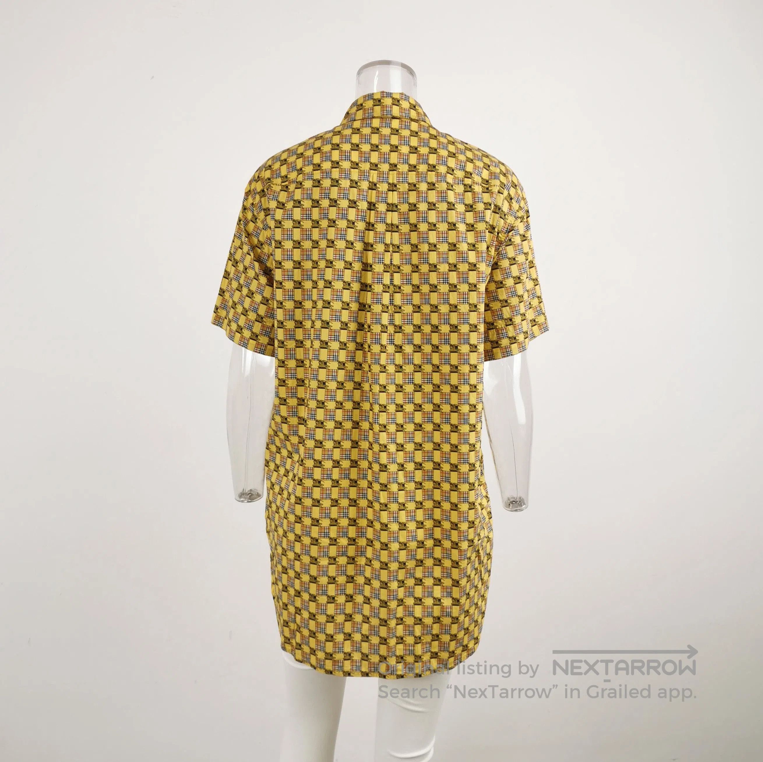 Burberry Burberry Colorful Graphic Pattern Short Sleeve Shirt . Size US S / EU 44-46 / 1 - 3 Thumbnail