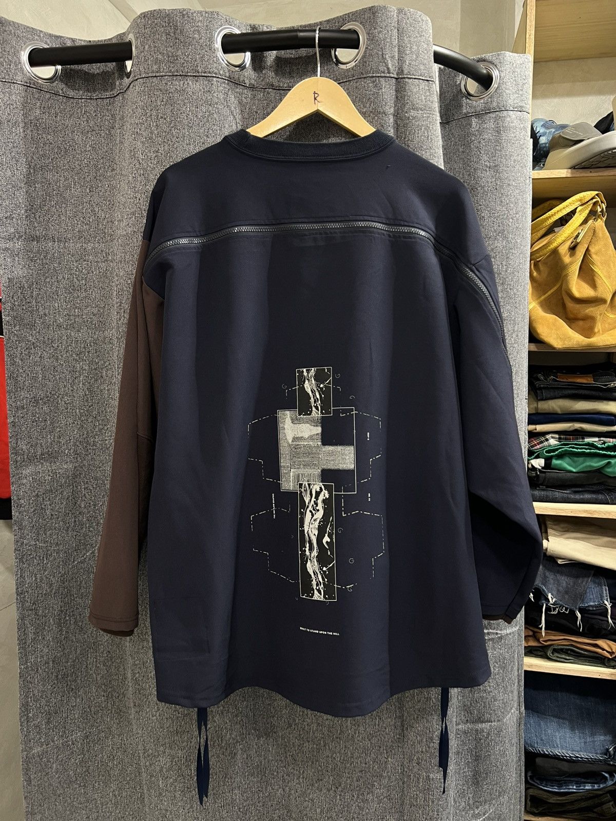 GOOPiMADE GOOPiMADE Zystem Graphic Patchwork Panel Sweatshirt Size US XL / EU 56 / 4 - 5 Thumbnail