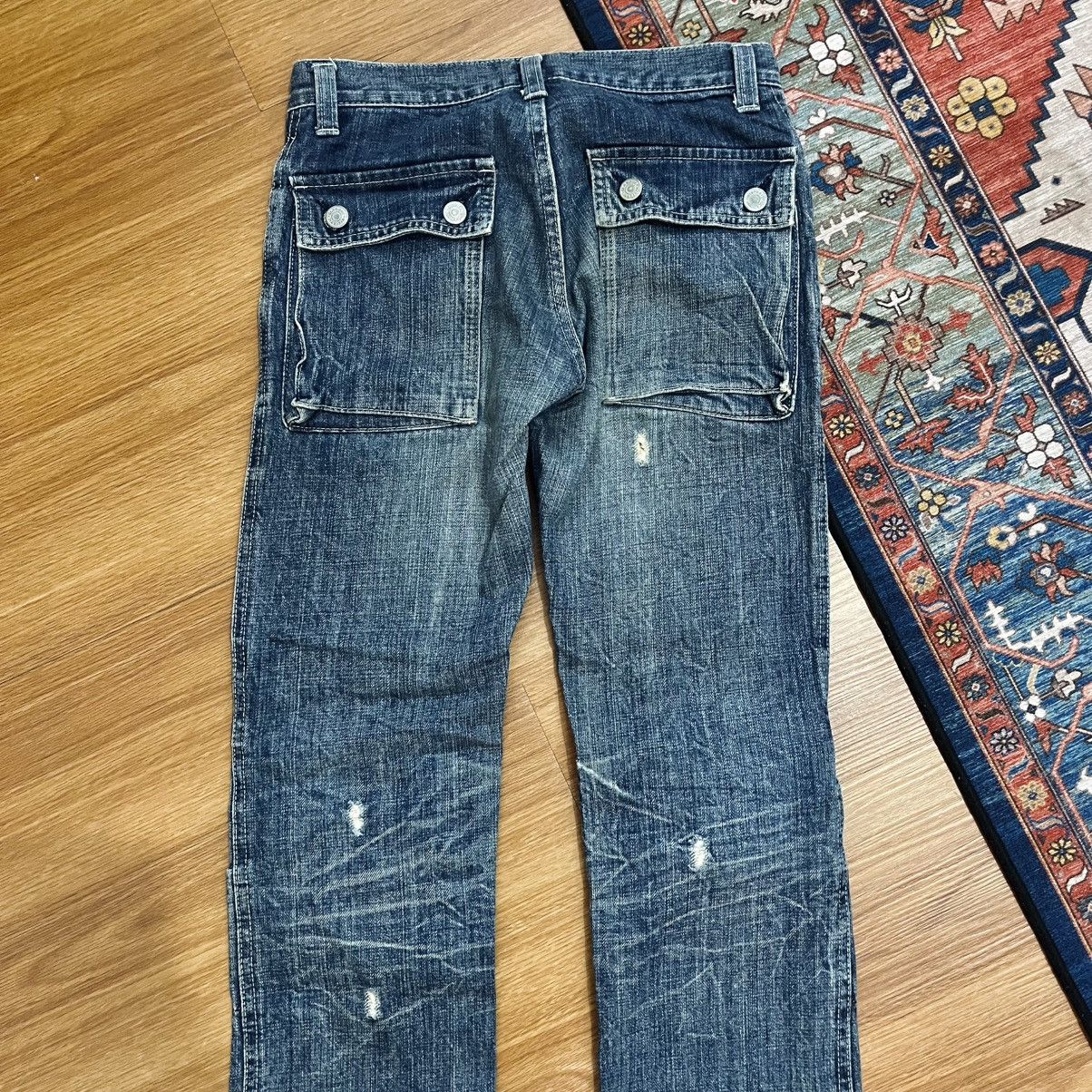 Hysteric Glamour Hysteric Glamour Ripped Denim Pants Size US 28 / EU 44 - 8 Thumbnail
