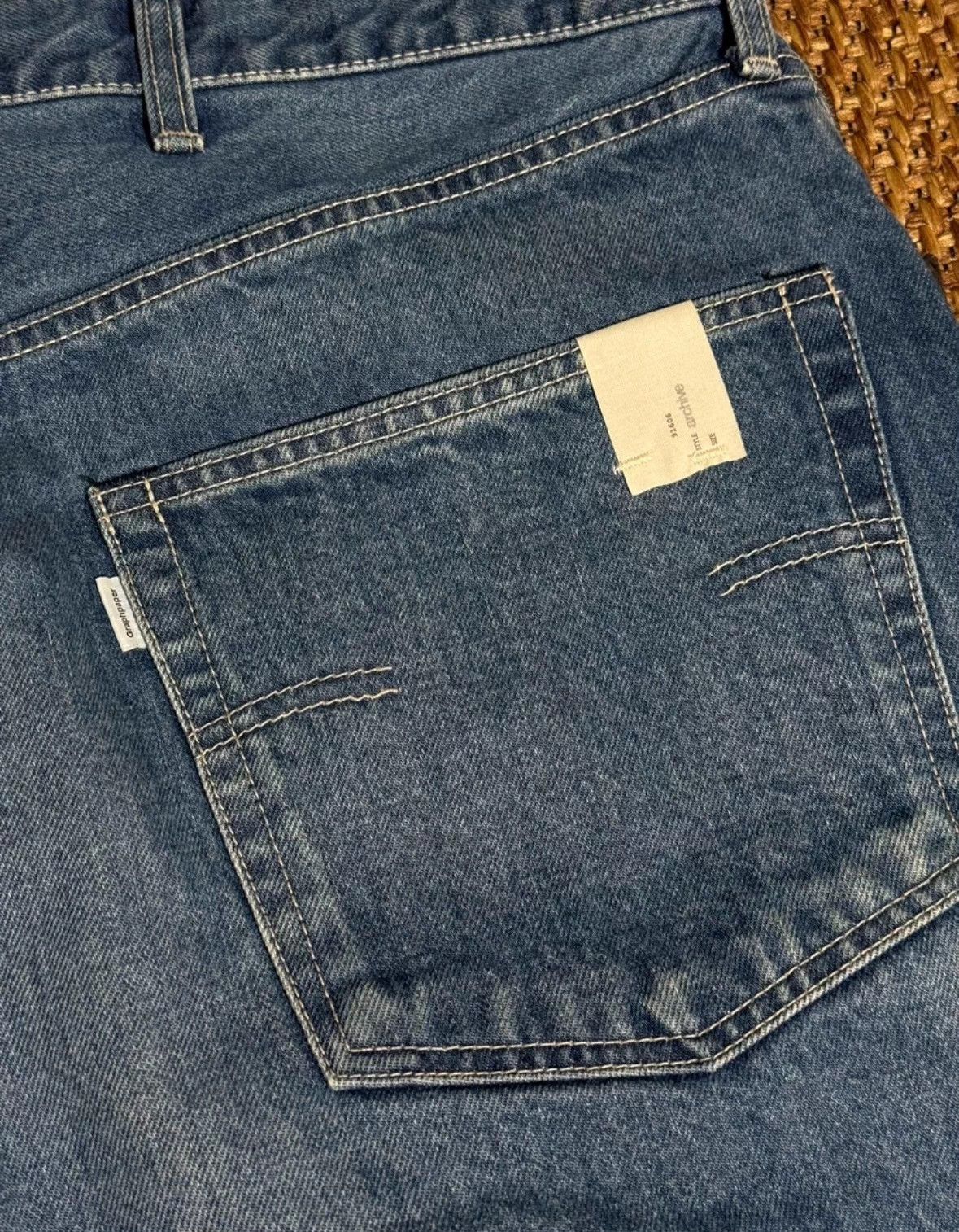 N.Hoolywood Graphpaper x N.HOOLYWOOD Asym Waist 44 Jeans Free Size Size US 28 / EU 44 - 3 Thumbnail