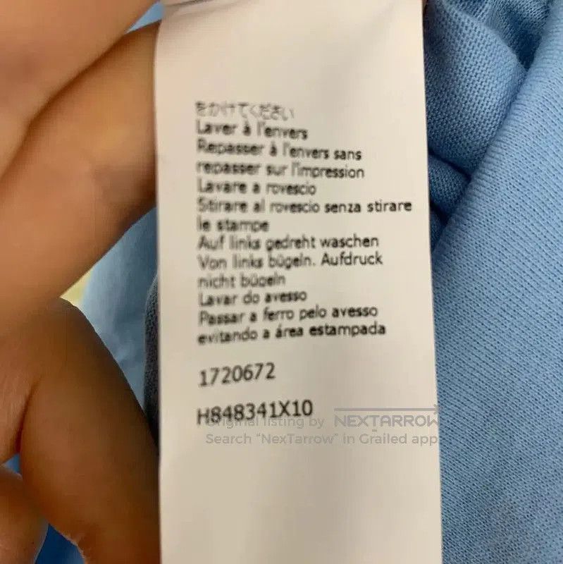 Other Loewe Cute Blue Cotton T-shirt . Size S / US 4 / IT 40 - 5 Thumbnail