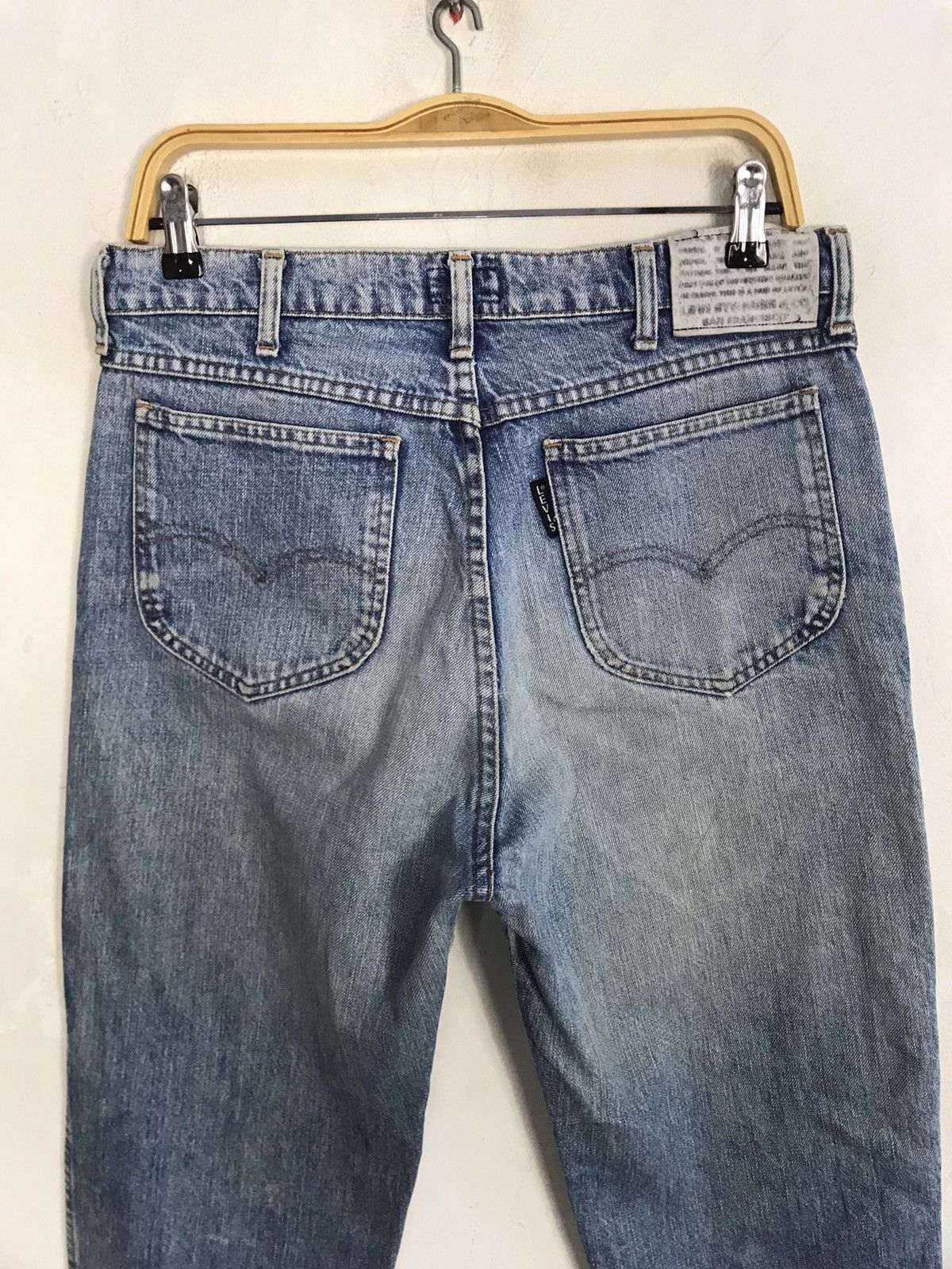 Levi's Vintage Clothing Levi's Strauss Japan Zipper Beauty Fade Denim Baggy Straight Size US 32 / EU 48 - 4 Thumbnail