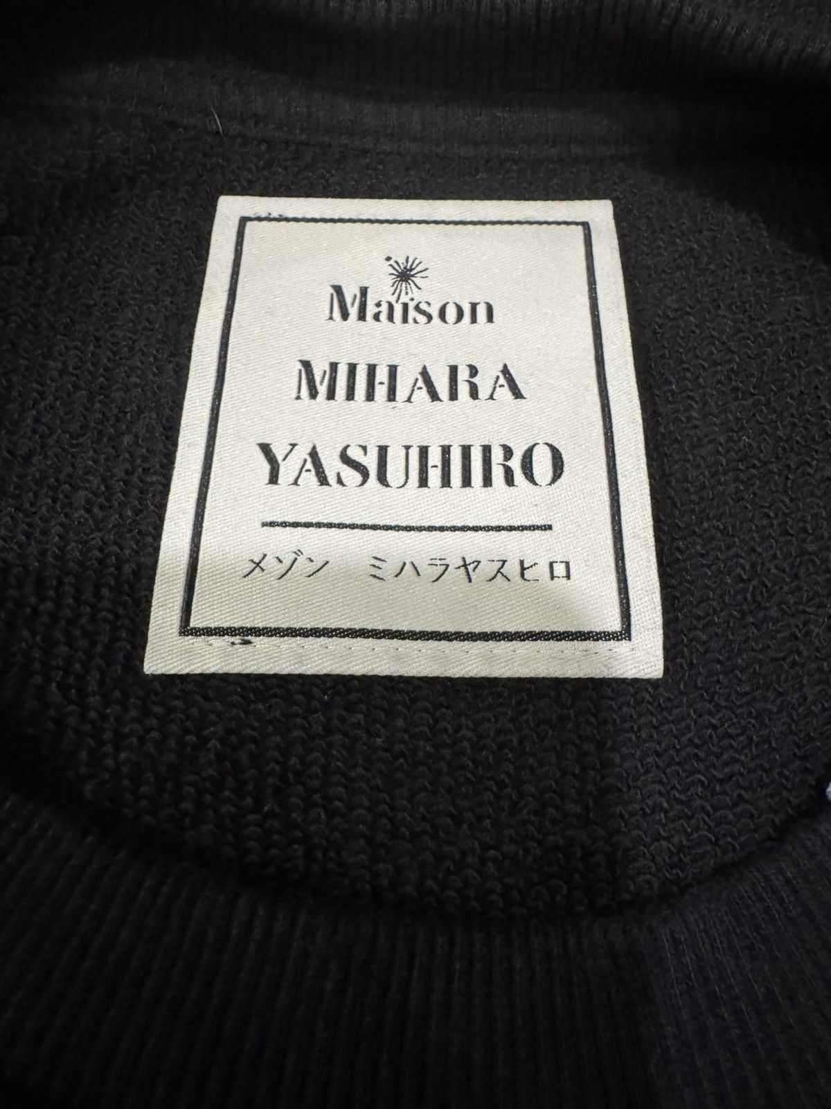 Maison MIHARA YASUHIRO Maison Mihara Yasuhiro crewneck sweatshirt Size US M / EU 48-50 / 2 - 5 Thumbnail