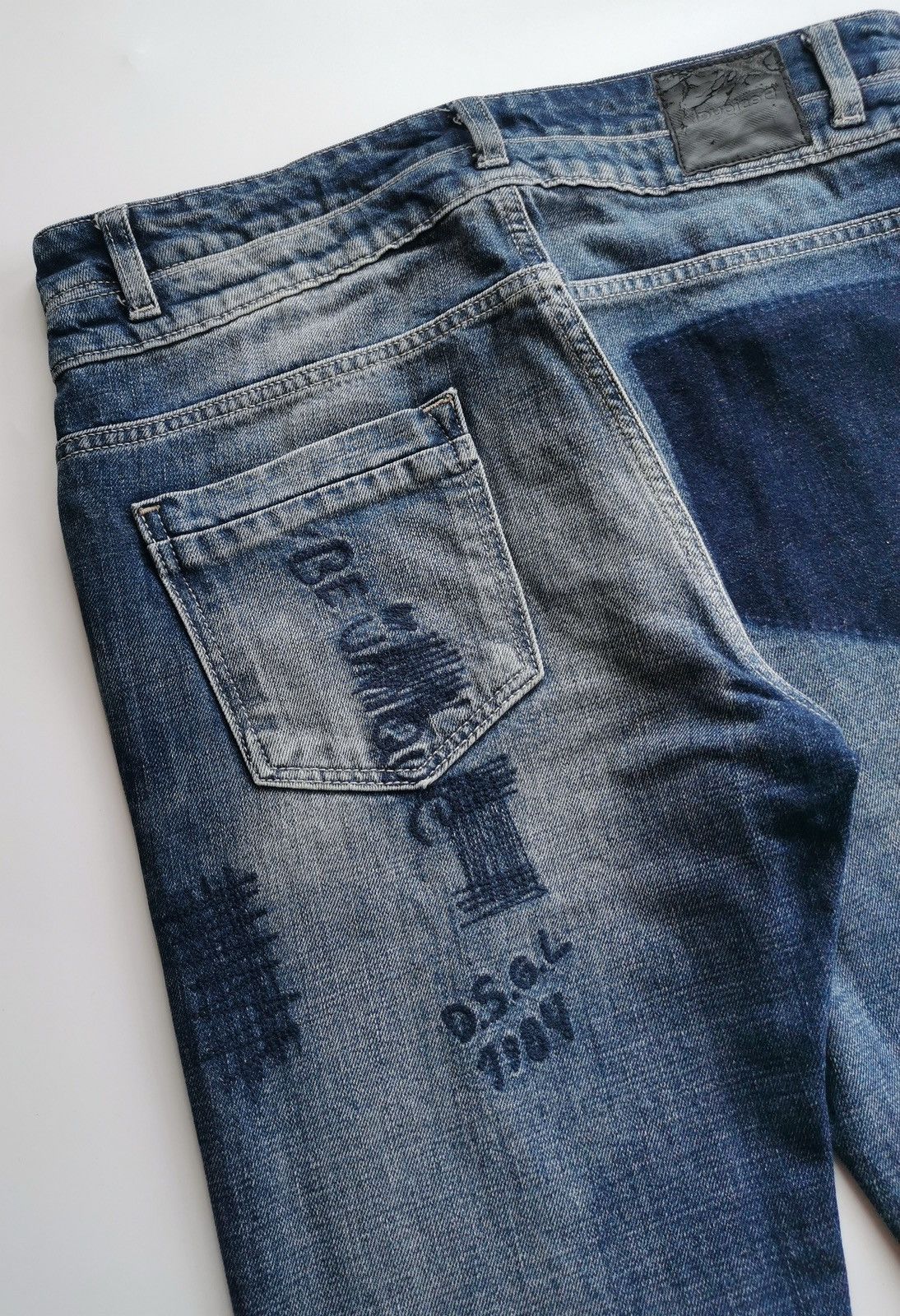 Japanese Brand Desigual Double Waist Jeans Size US 32 / EU 48 - 6 Thumbnail