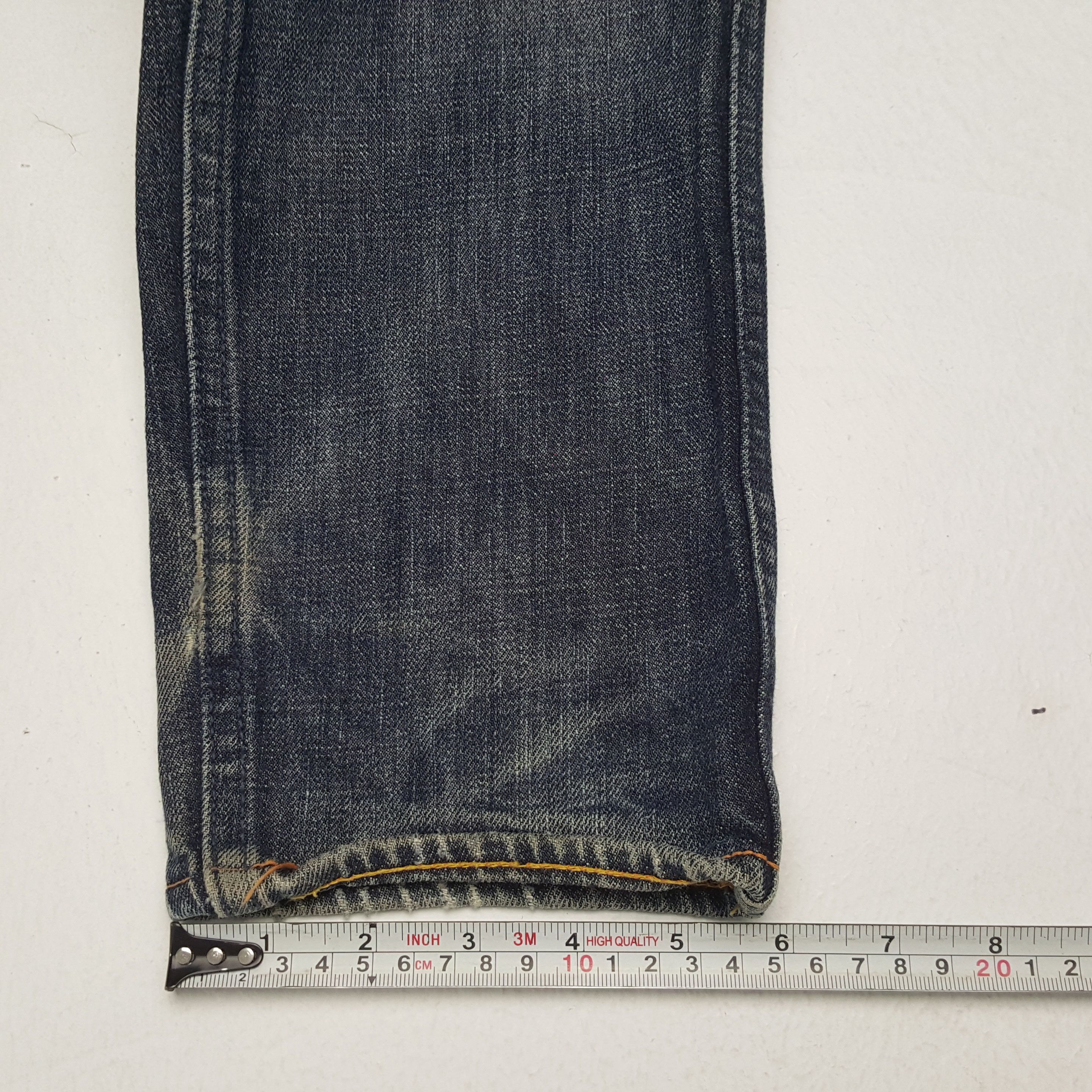 Evisu × Japanese Brand × Vintage Vintage EVISU Japanese Brand Daicock Custom Style Jeans Size US 30 / EU 46 - 11 Thumbnail