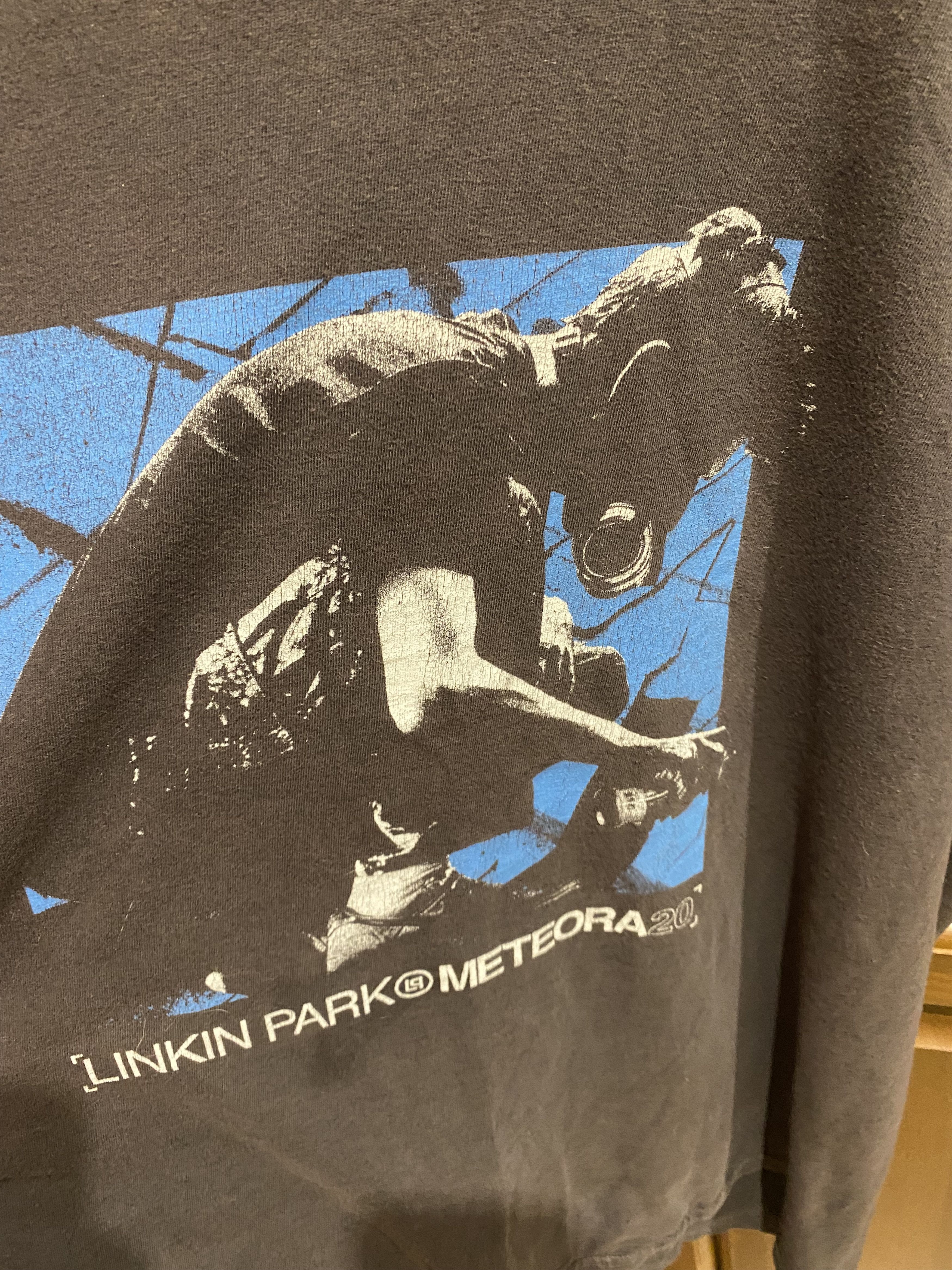 Band Tees Linkin Park T-Shirt Big Logo Rock Metal Rare Archive Size US XL / EU 56 / 4 - 2 Thumbnail