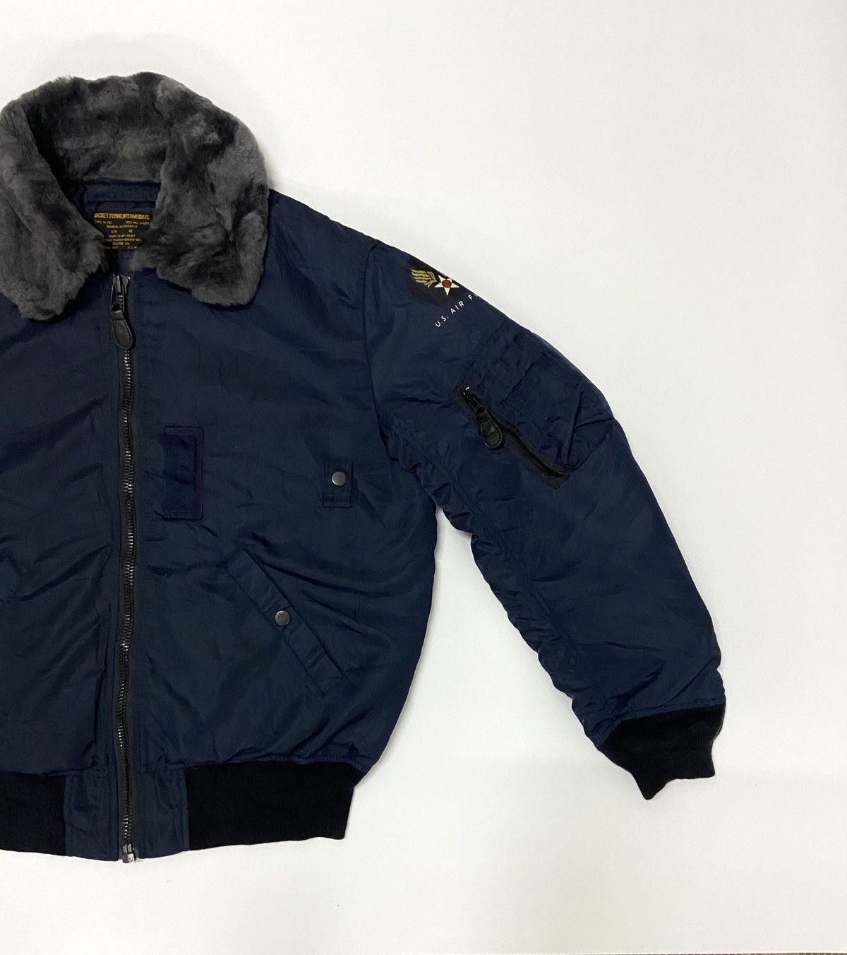 Japanese Brand HOUSTON B-15C Flight Jacket Size US L / EU 52-54 / 3 - 7 Thumbnail