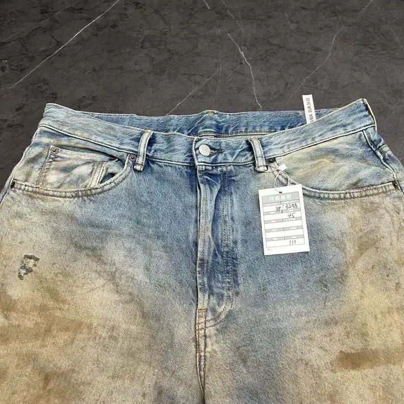 Acne Studios Acne Studios SS25 Denim Series Mud Dye Ruined Jeans Size US 32 / EU 48 - 3 Thumbnail