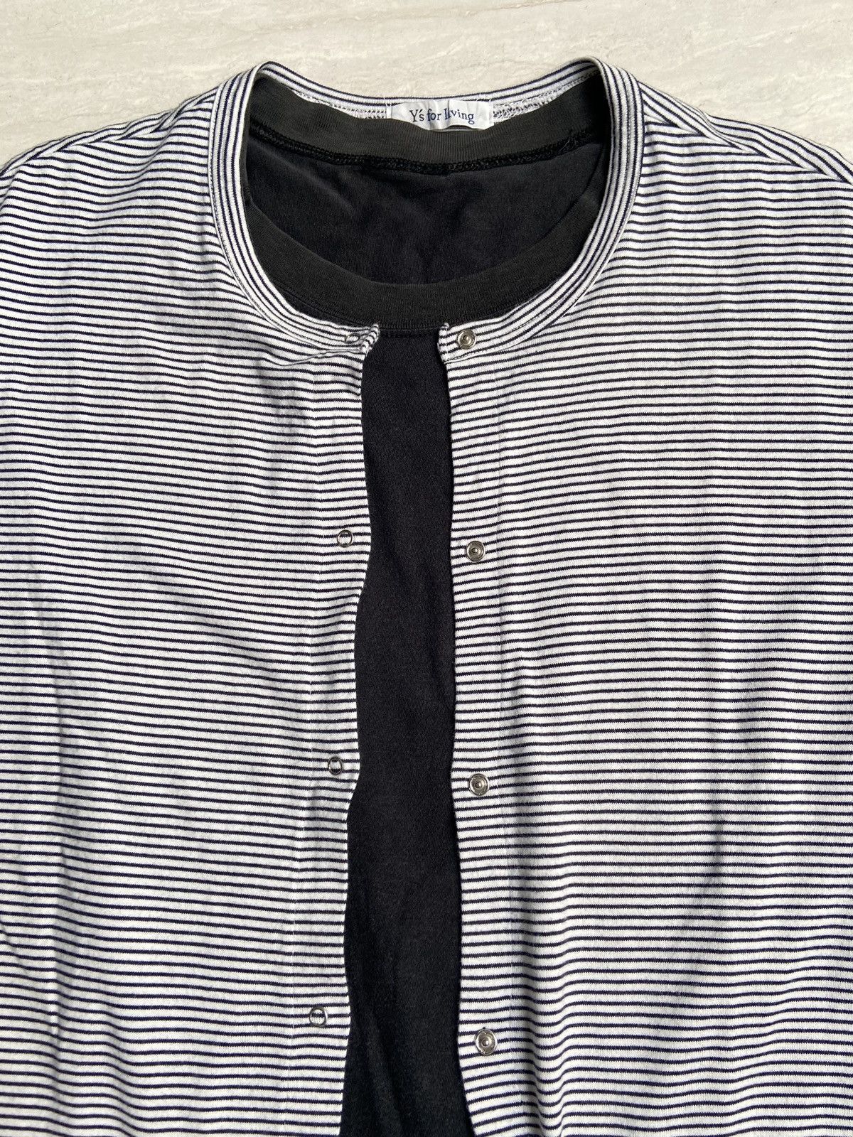 Y's × Yohji Yamamoto Y’S FOR LIVING T-shirt Cardigan Size US S / EU 44-46 / 1 - 9 Thumbnail