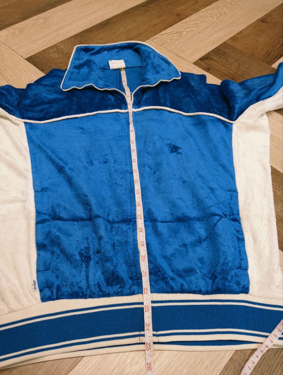 Levi's Vintage Clothing VINTAGE 80S LEVI'S USA OLYMPIC VELOUR JACKET Size US L / EU 52-54 / 3 - 12 Thumbnail