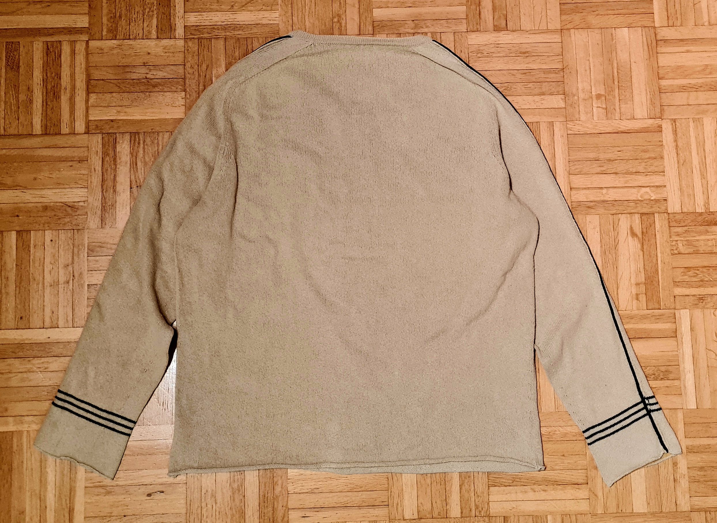 Stone Island Vintage Stone Island Spellout Knit Sweatshirt 2005 XXL Size US XXL / EU 58 / 5 - 6 Thumbnail