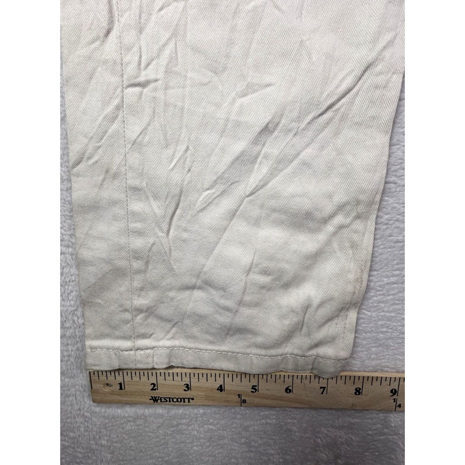 Levi's Levi's 510 Jeans White 36x32 Regular Straight Fit Men’s Red Tab Logo 5-Pocket Denim Cotton Zip Mid Rise Vintage No Size US 36 / EU 52 - 5 Thumbnail