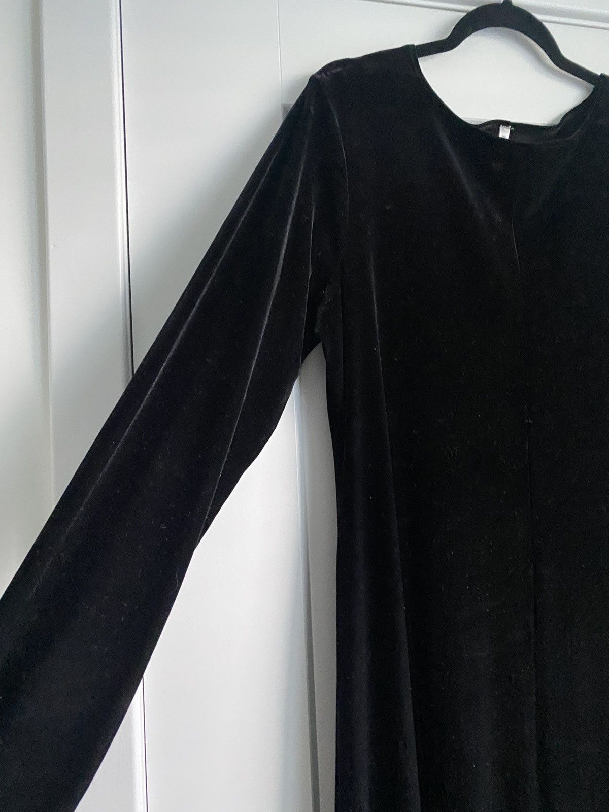 Other White Stag Black Velvet Maxi Dress Long Sleeve XL NWT Size XL / US 12-14 / IT 48-50 - 5 Thumbnail