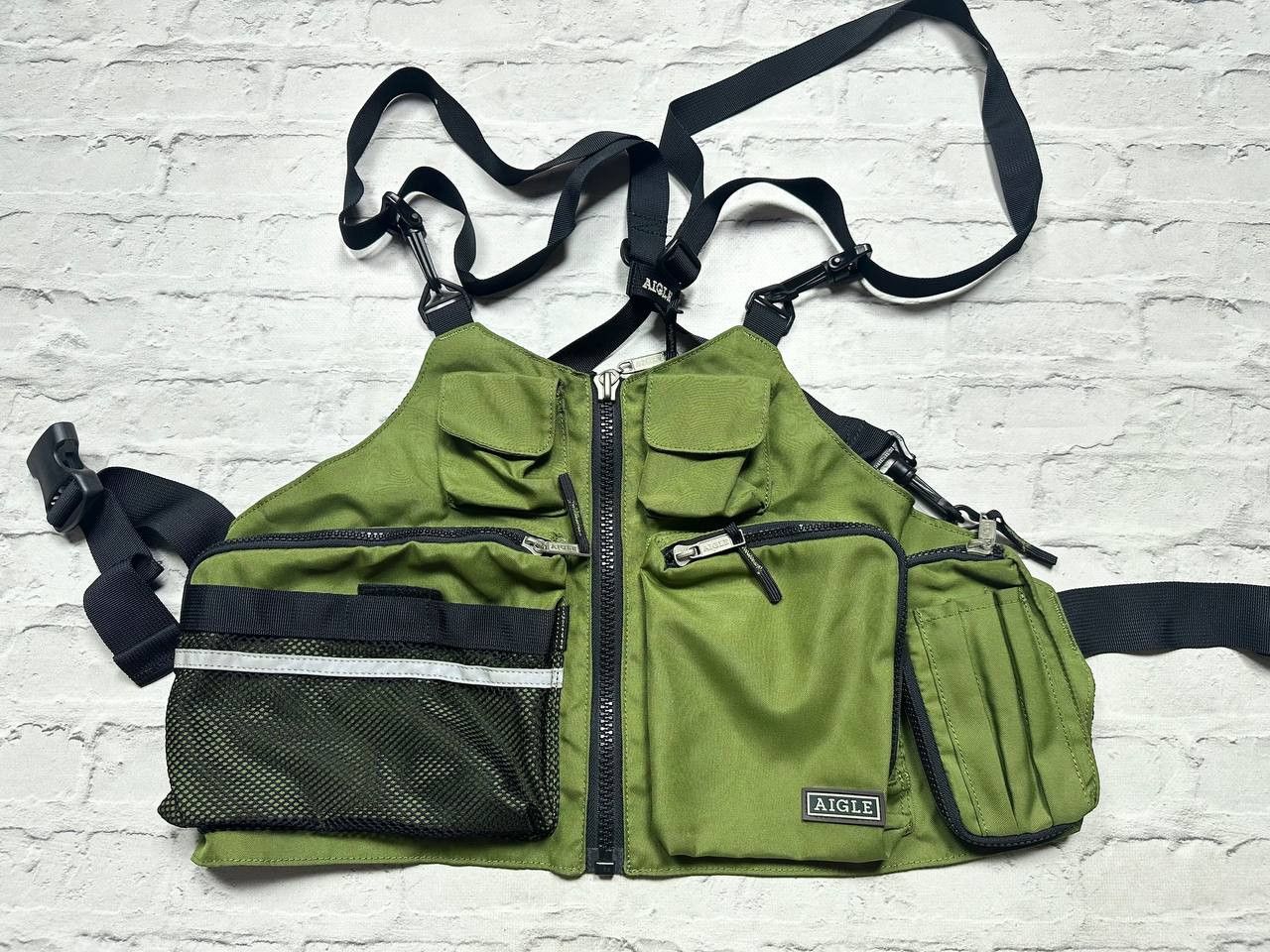 Aigle × Japanese Brand Aigle Vintage Vest Bag Rare Japanesse Size ONE SIZE - 1 Thumbnail