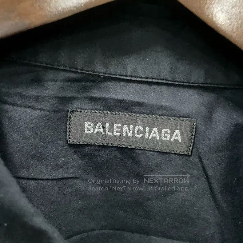 Balenciaga Balenciaga Embroidered small logo long sleeve shirt Size XS / US 0-2 / IT 36-38 - 3 Thumbnail