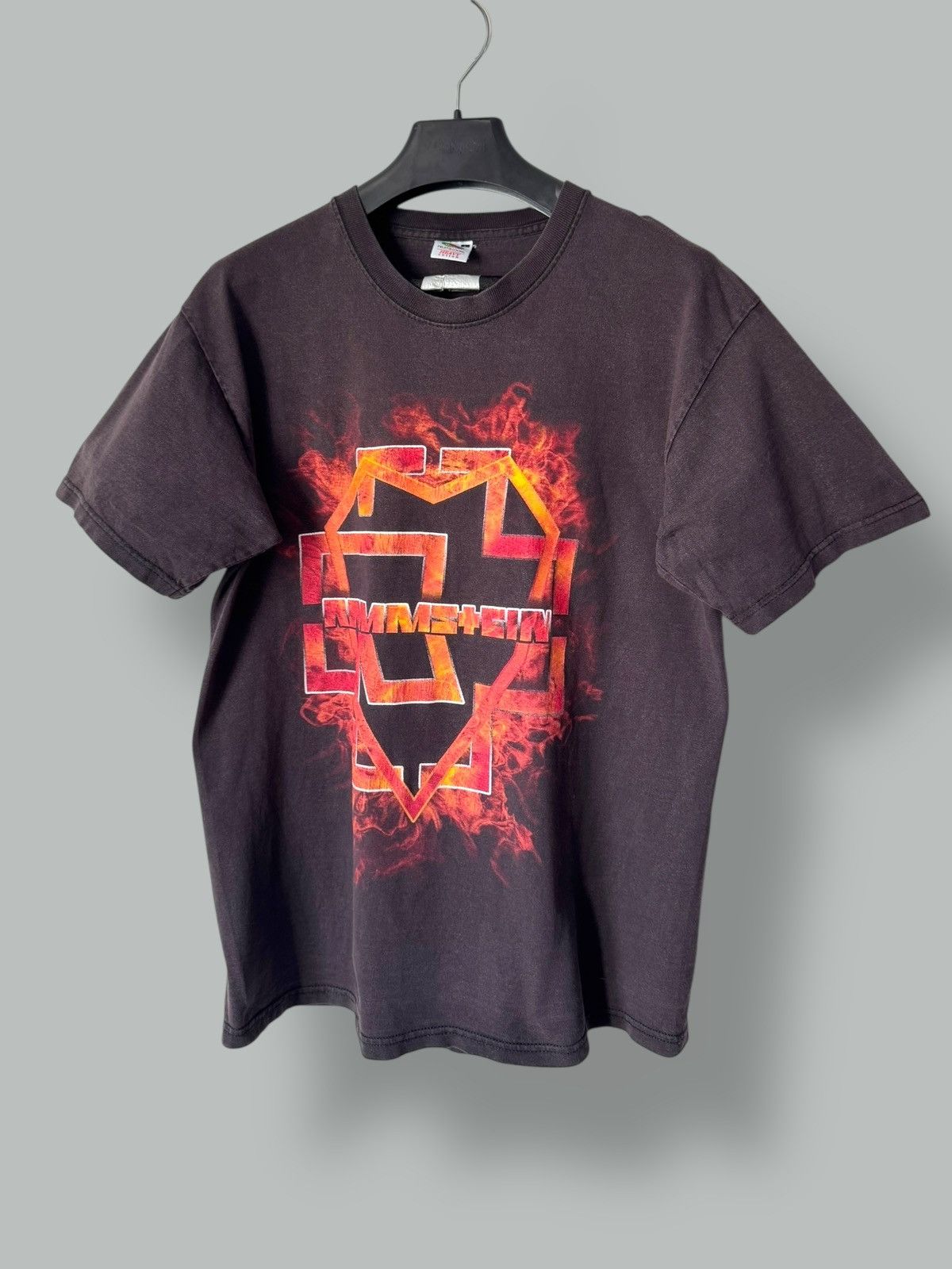 Band Tees Vintage 2000s Rammstein Graphic Band Tee Size US L / EU 52-54 / 3 - 1 Thumbnail