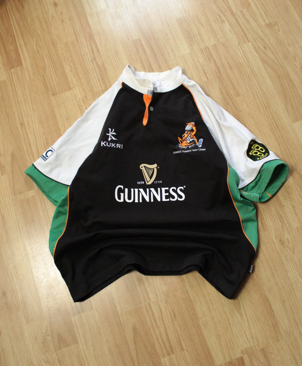 Polo Ralph Lauren 🔥 Guinness Vintage Chief Keef Ralph Lauren T Shirt Polo Club Size US L / EU 52-54 / 3 - 2 Thumbnail