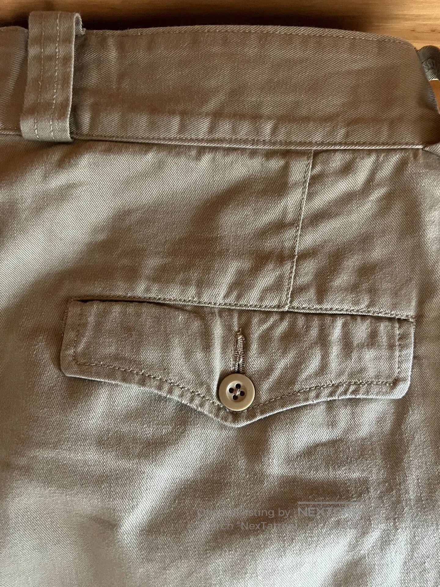 Japanese Brand vintage khaki officer pants by Vontade. Size US 36 / EU 52 - 8 Thumbnail