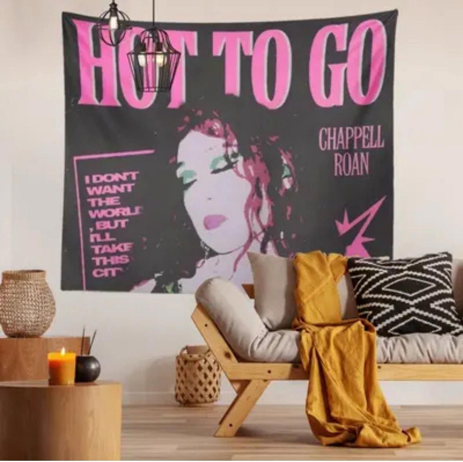 Designer Chappell Roan Hot To Go Tapestry Flag Wall Decoration Size ONE SIZE - 1 Thumbnail
