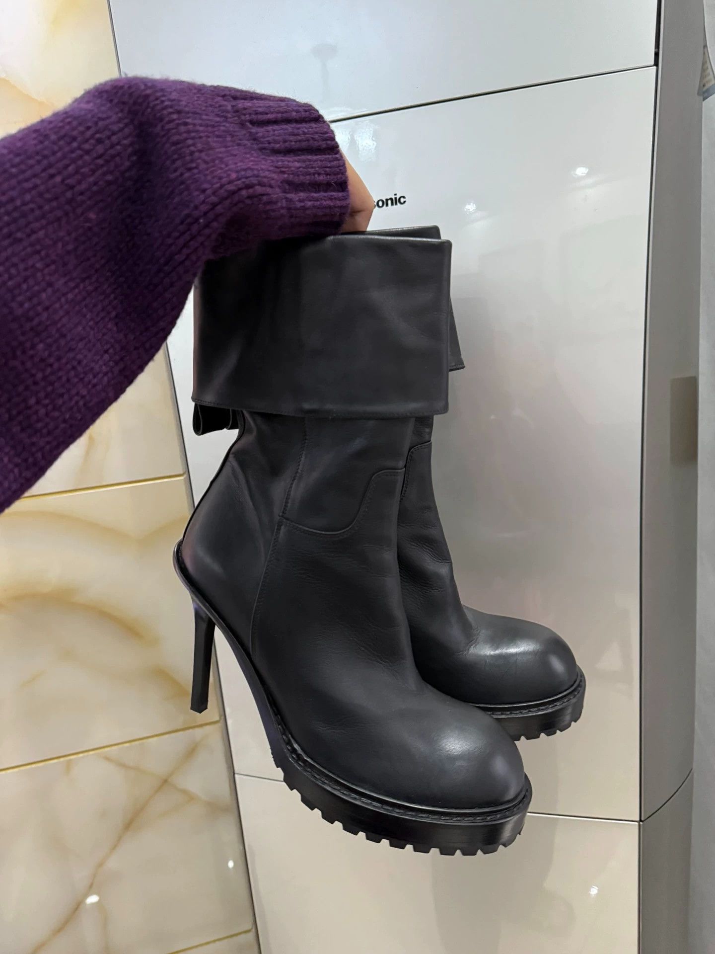 Ann Demeulemeester Ann Demeulemeester size 38 high-heeled ankle boots Size US 7.5 / IT 37.5 - 8 Thumbnail
